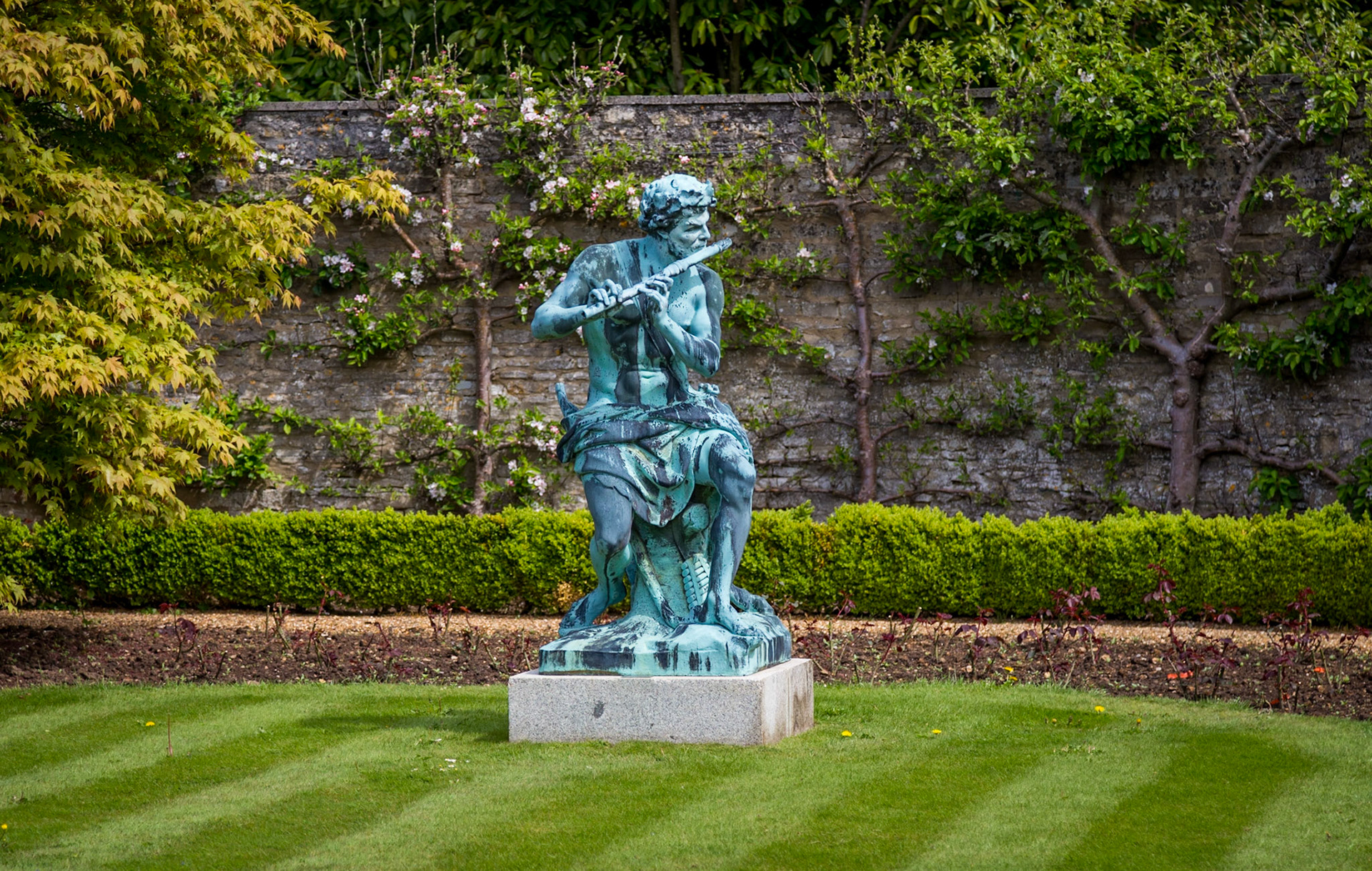 Garden Statue, Lucknam Park