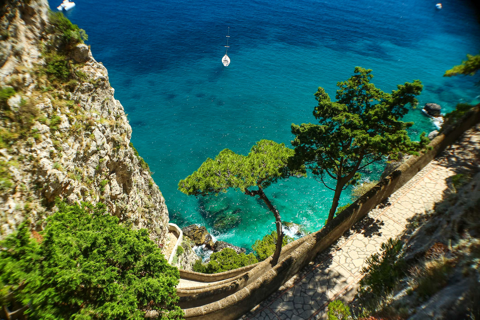 Via Krupp, Capri