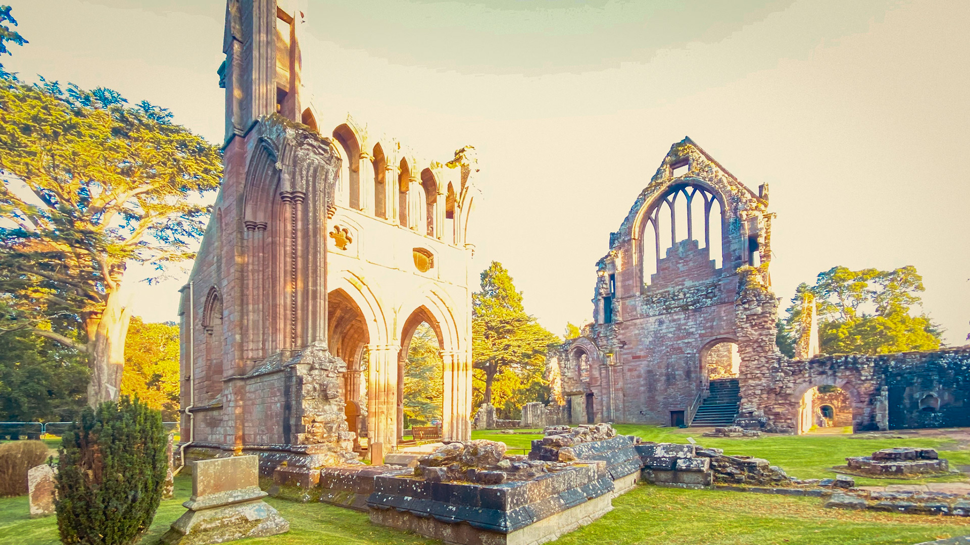 Dryburg Abbey Ruins, Sco