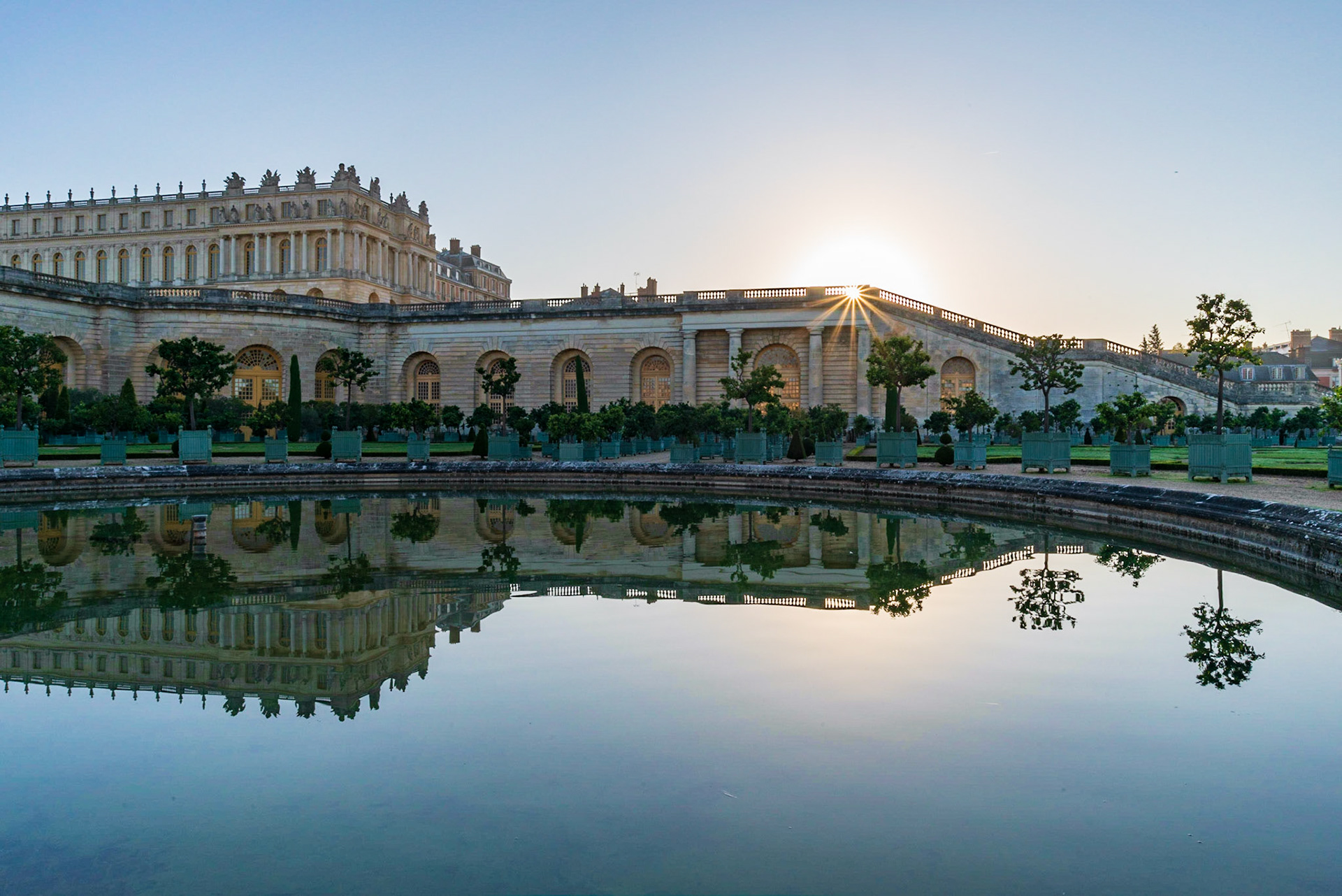 Jardins du Château de Versailles, un matin d'automne