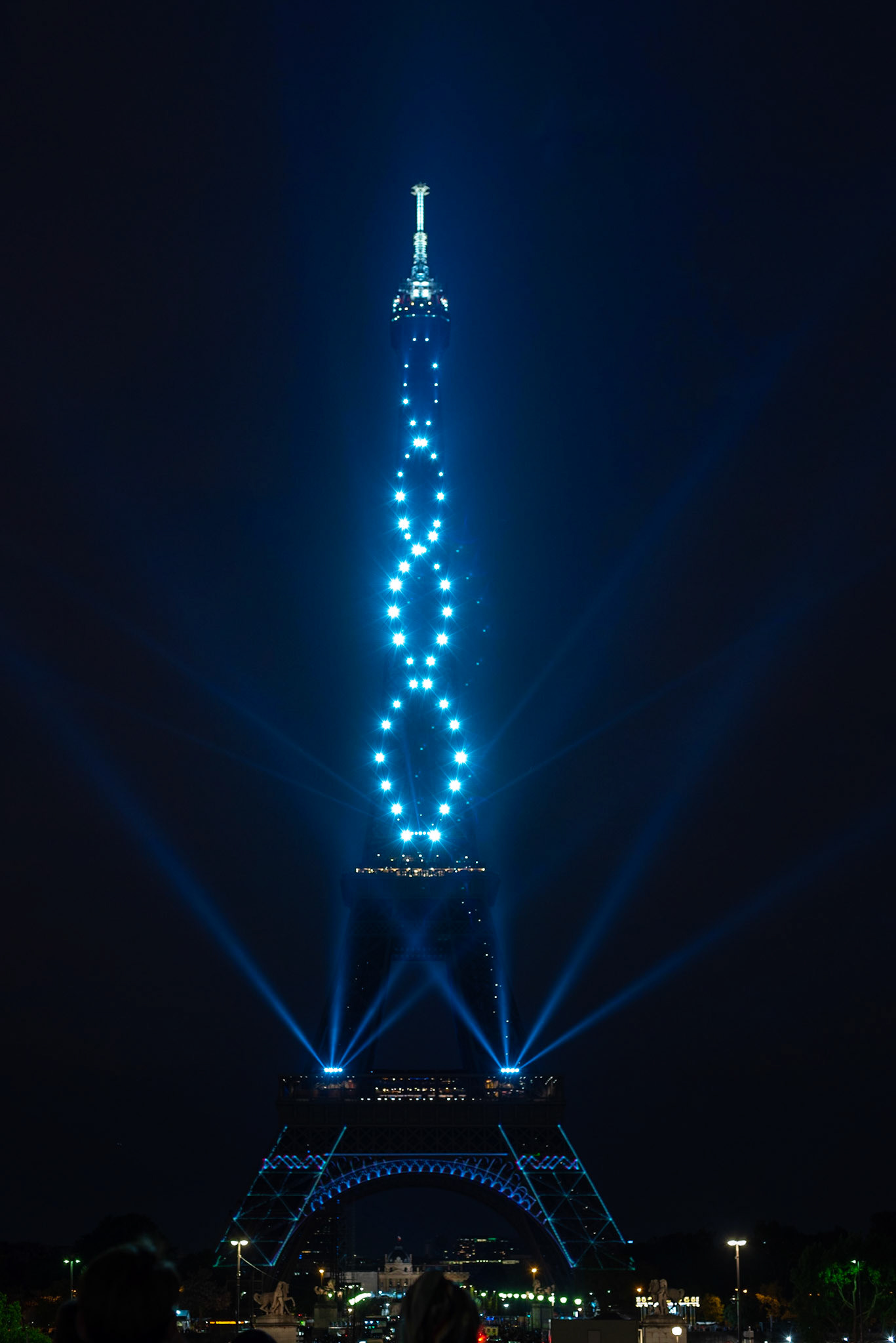 Spectacle son & lumières pour les 130 ans de la Tour Eiffel