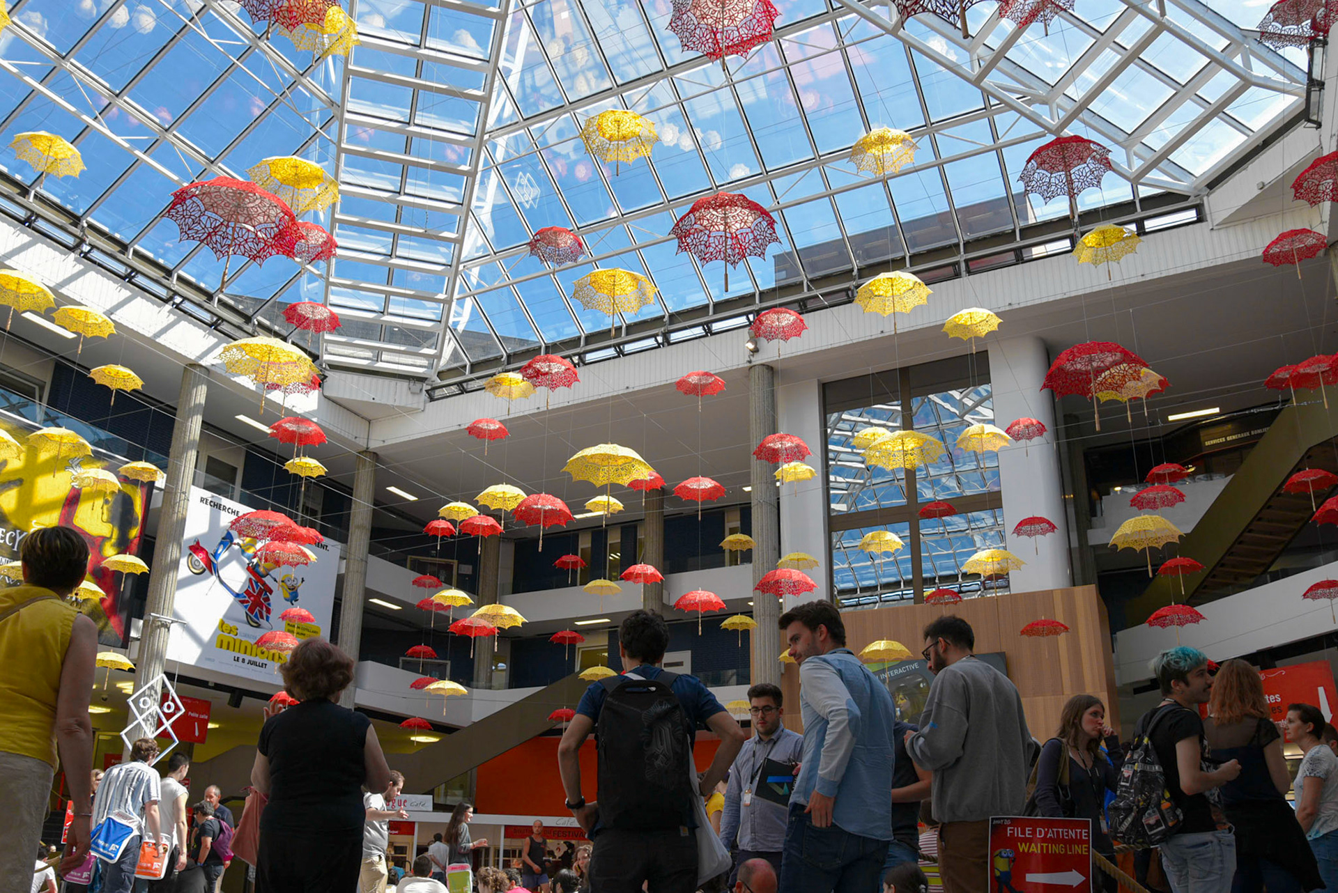 Ambiance au Festival international du film d'animation d'Annecy (2015)