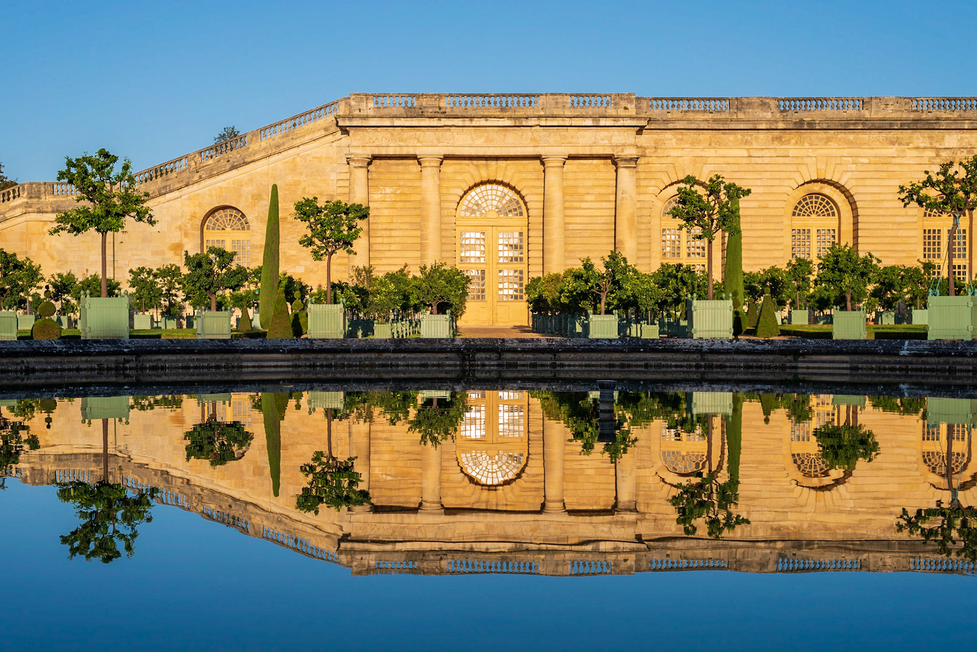 Jardins du Château de Versailles, un matin d'automne