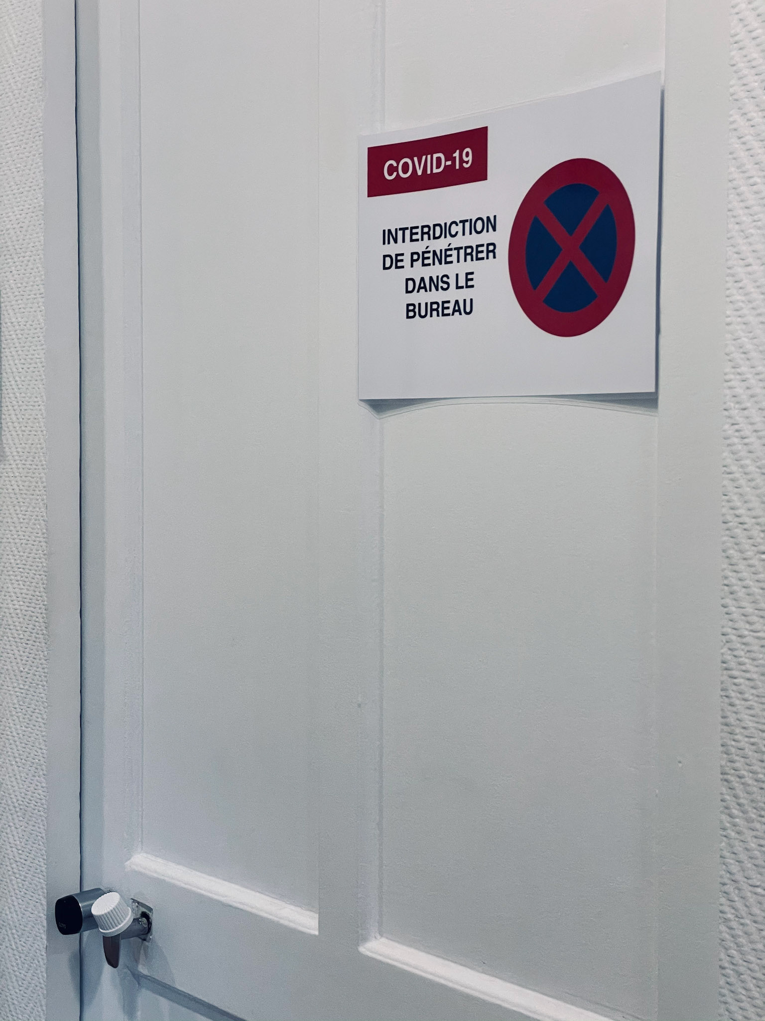 2 novembre : 😱😥 Les bureaux désertés