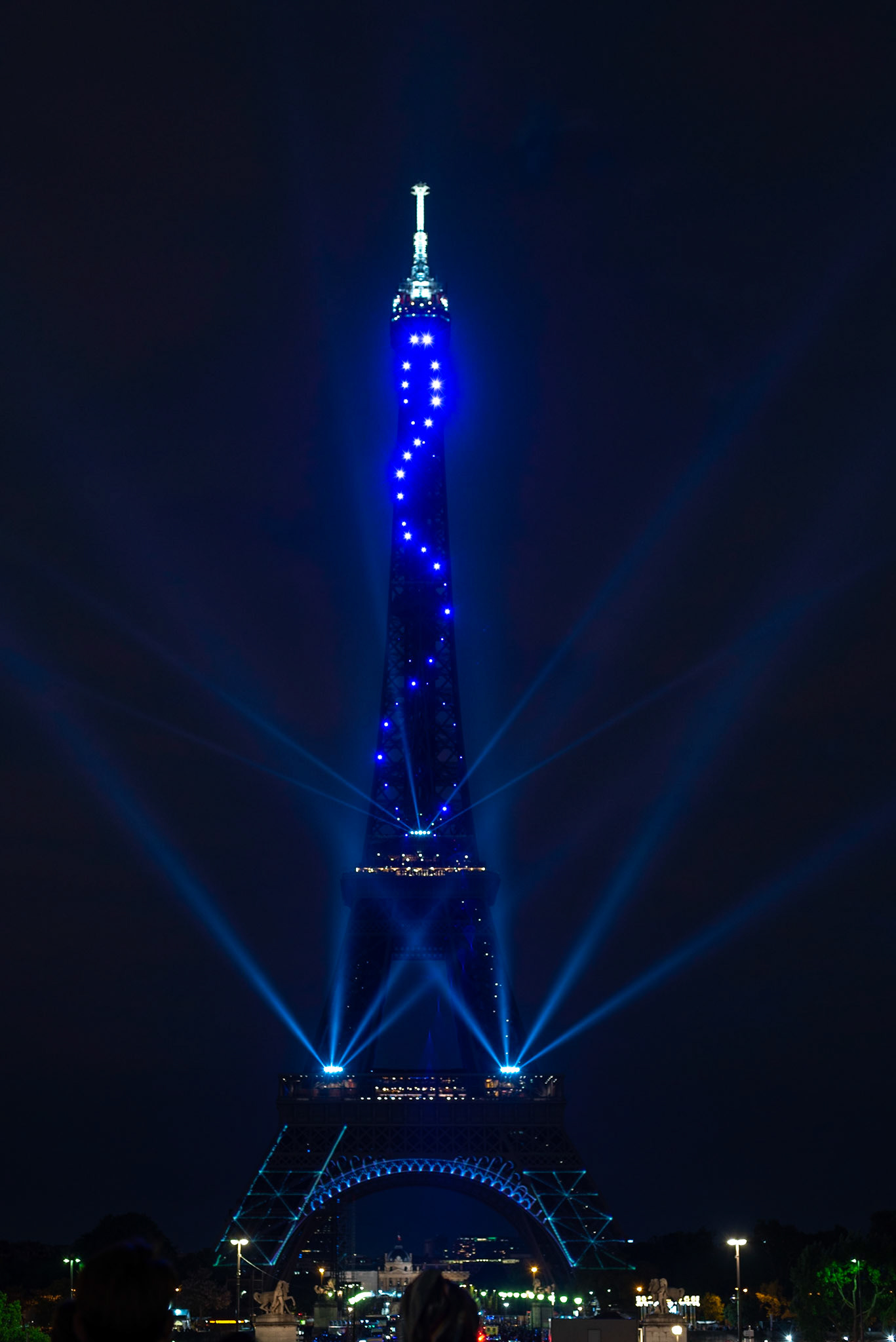 Spectacle son & lumières pour les 130 ans de la Tour Eiffel