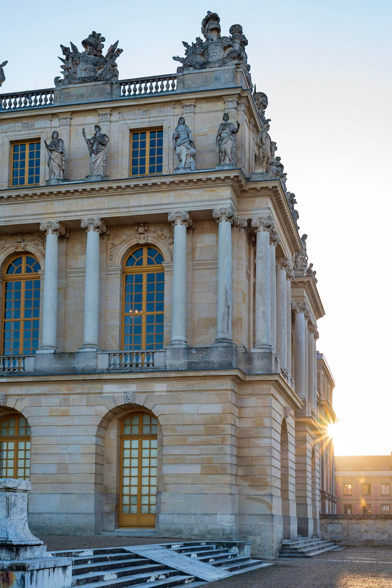 Jardins du Château de Versailles, un matin d'automne