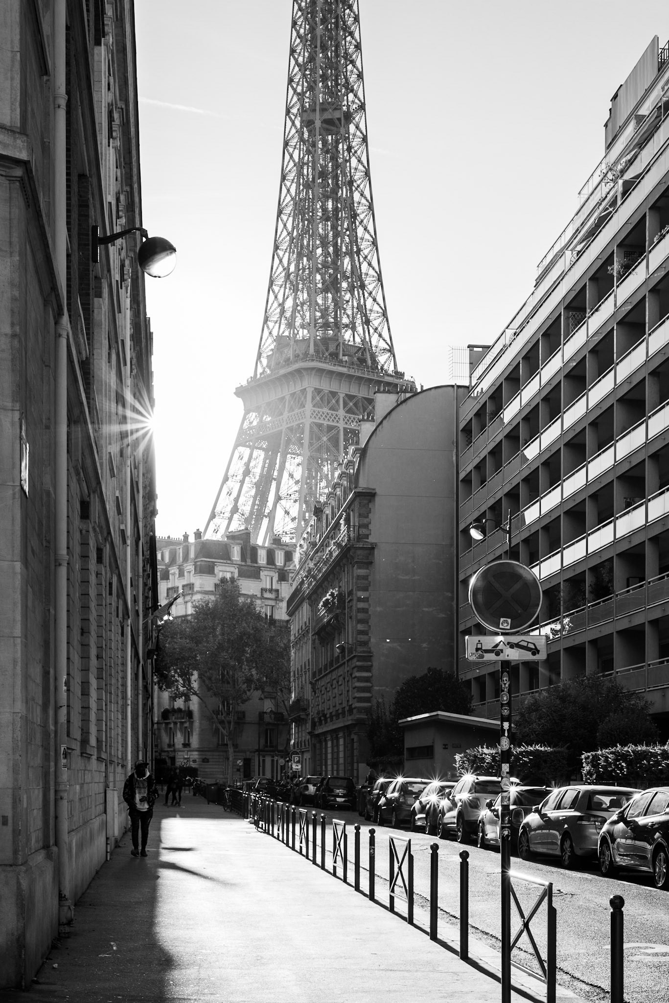 La Tour Eiffel, sur le chemin du travail en 2018