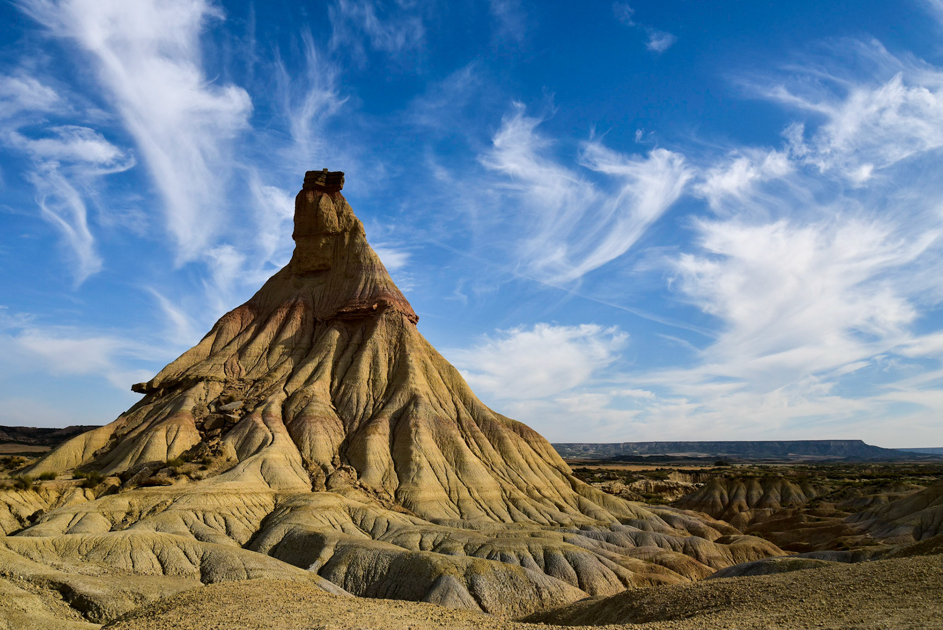 Castil de Tierra, dans les Bardenas Reales (Espagne)