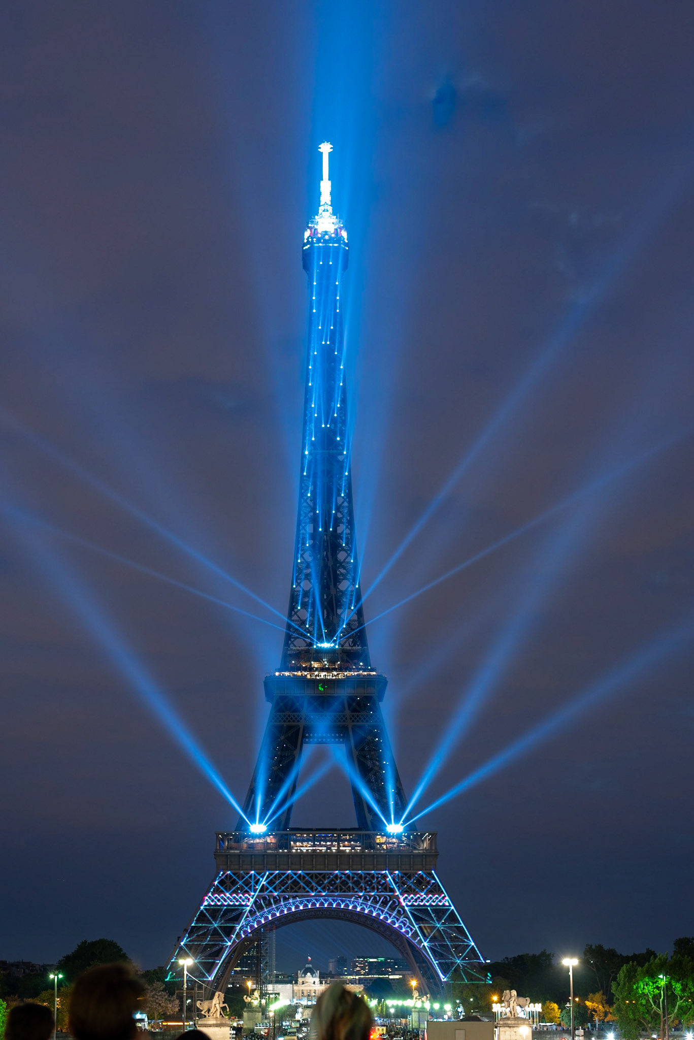 Spectacle son & lumières pour les 130 ans de la Tour Eiffel