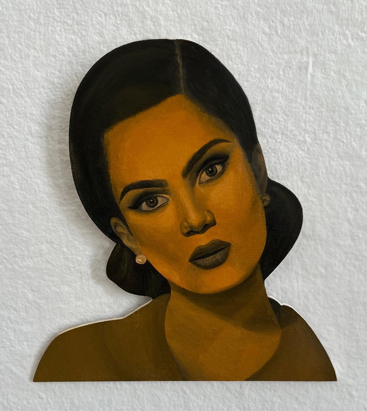 YELLOW, Oil on MDF Board, 2023