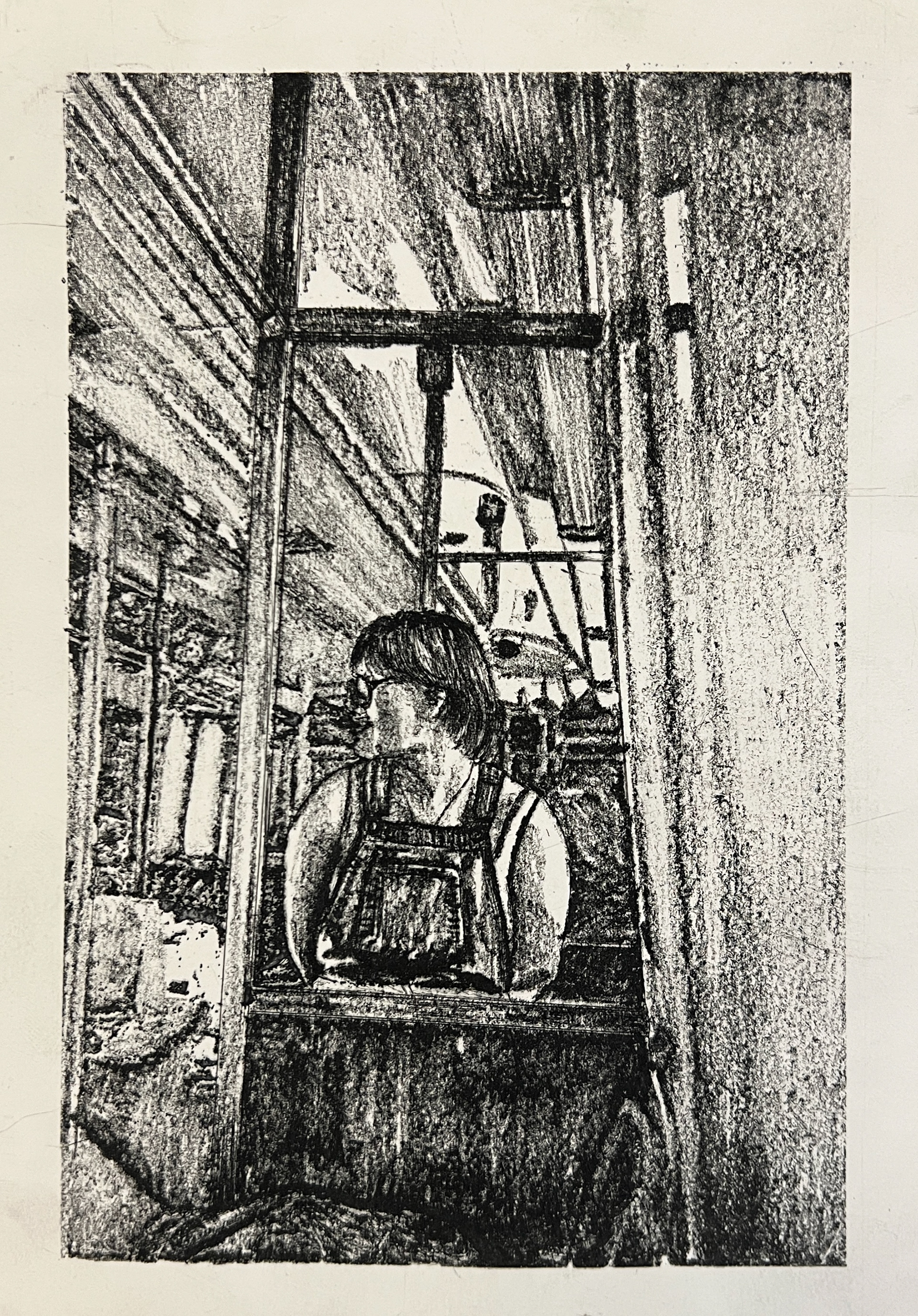 'Chlo' Postcard, Etching, Open Edition, 2024