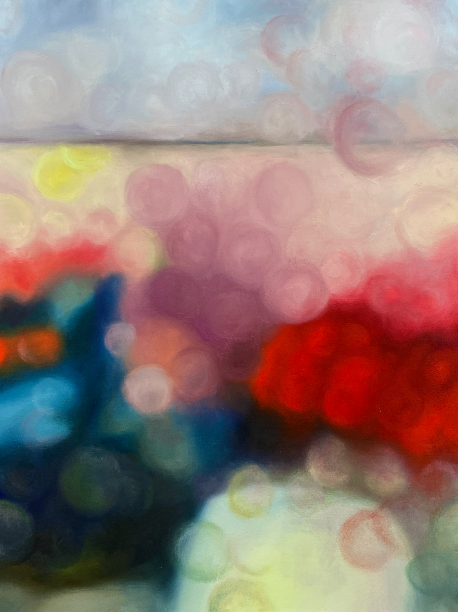 Beach Day, Oil on Canvas, 2023