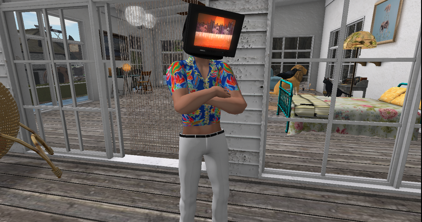 Preparing avatars for the live Dana Reason Ensemble performance at Disjecta . 2018