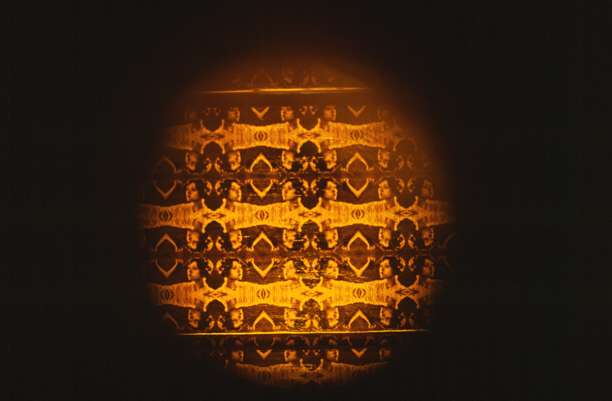 Portland Art Museum Biennial . Double-Screen Method (detail) . 2001