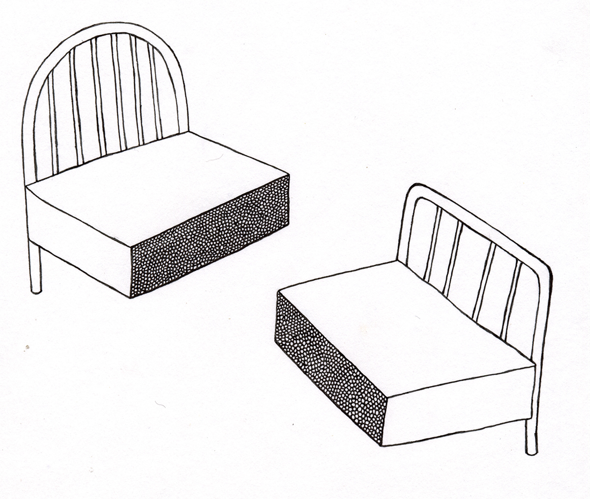 Seed Drawings . pen . 2004