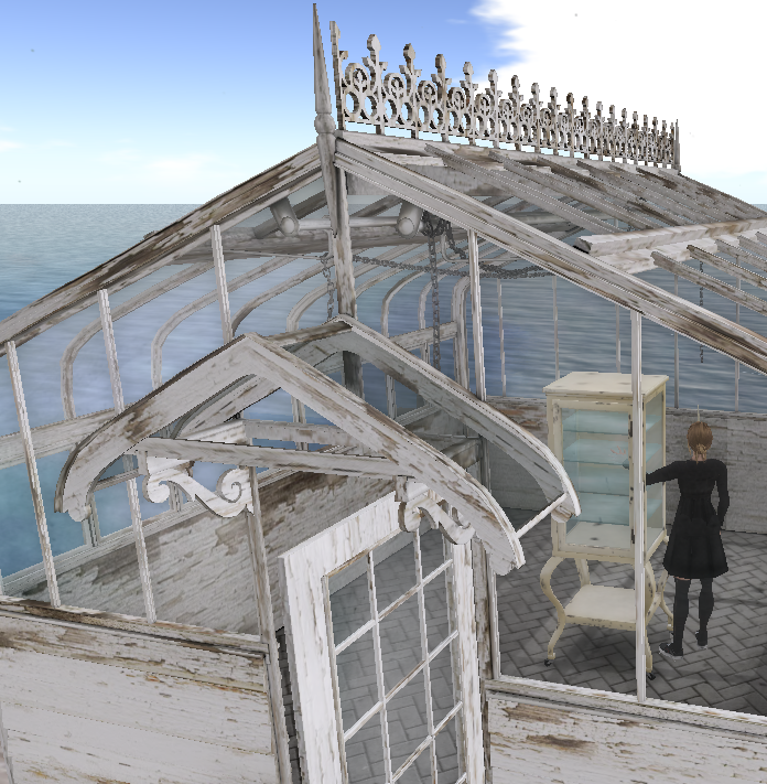 The Raven Speaks to the Assembled Animals . Second Life Greenhouse . 2018