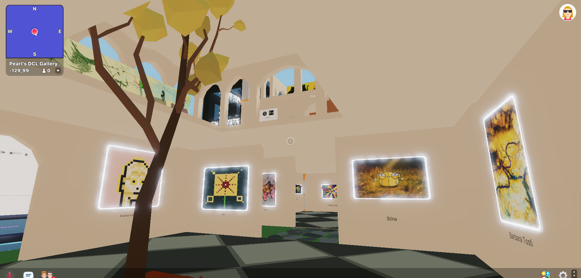 Perla Gallery . Chromatic Flow . WOCA . 2021