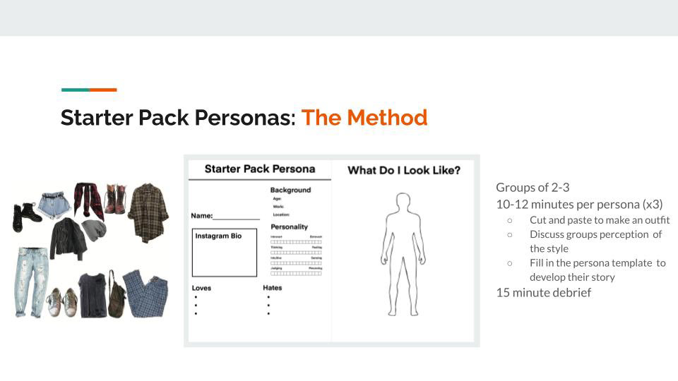 Persona template.