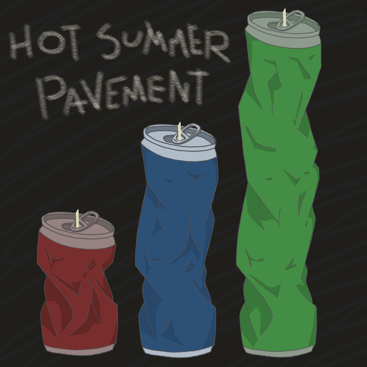 Initial inspiration - Hot Summer Pavement