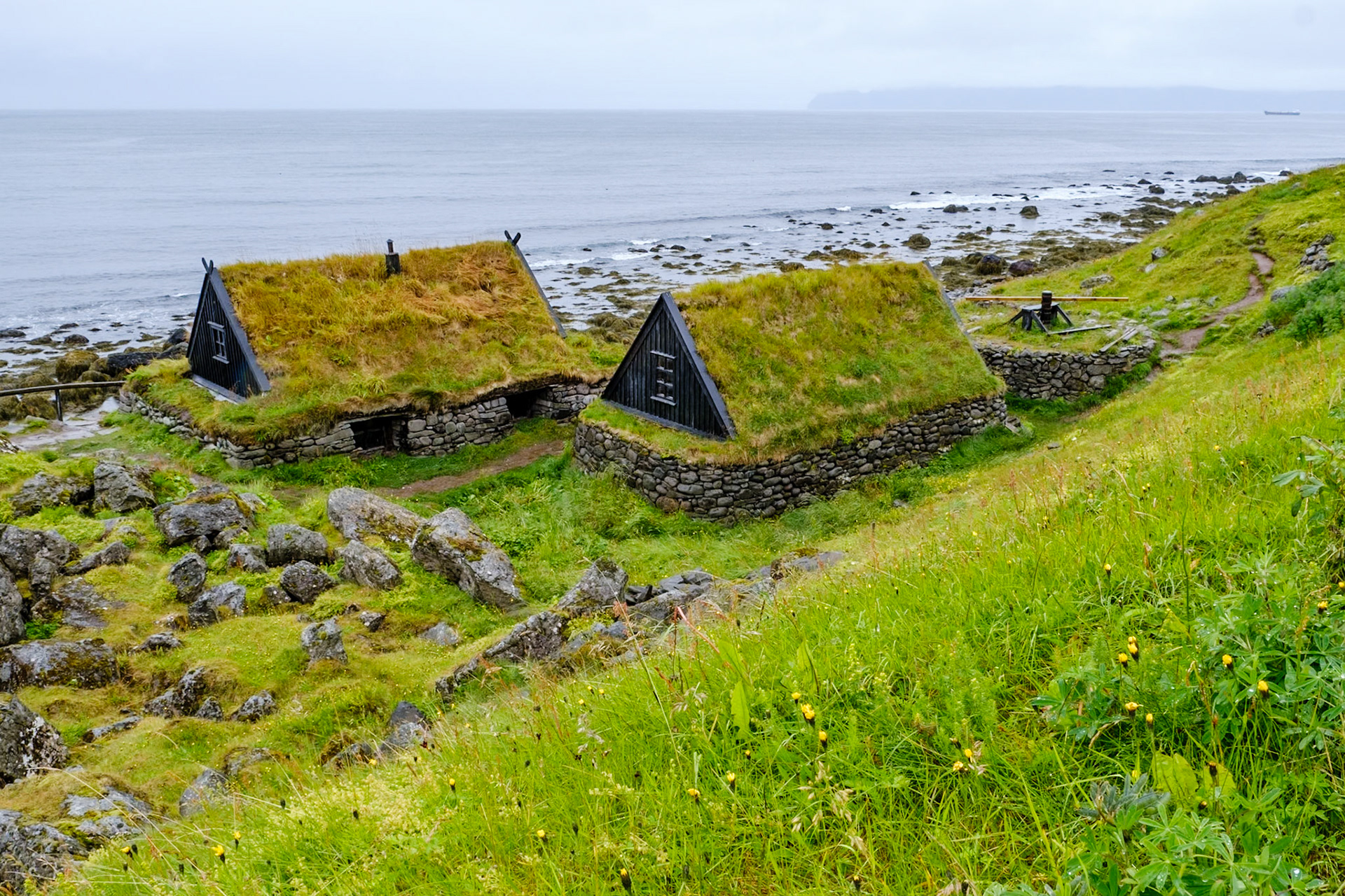 Visiting the traditional fishing camp