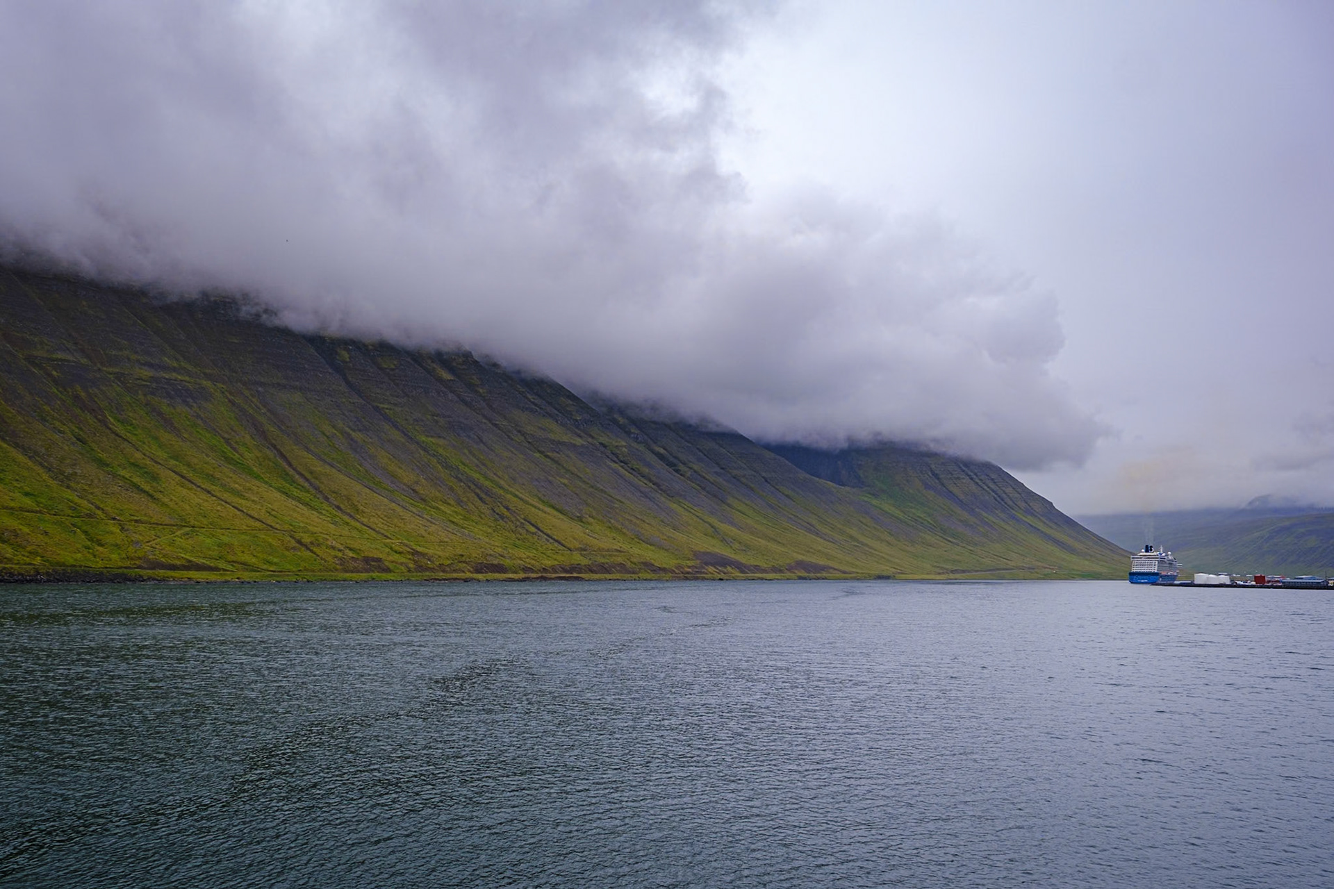 Arriving in Isafjordur