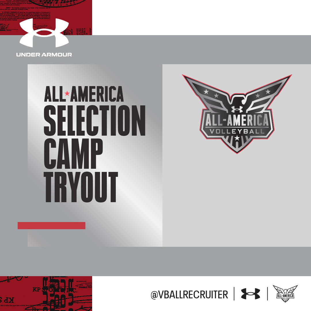Under Armour All America Volleyball Selection Camp Invites