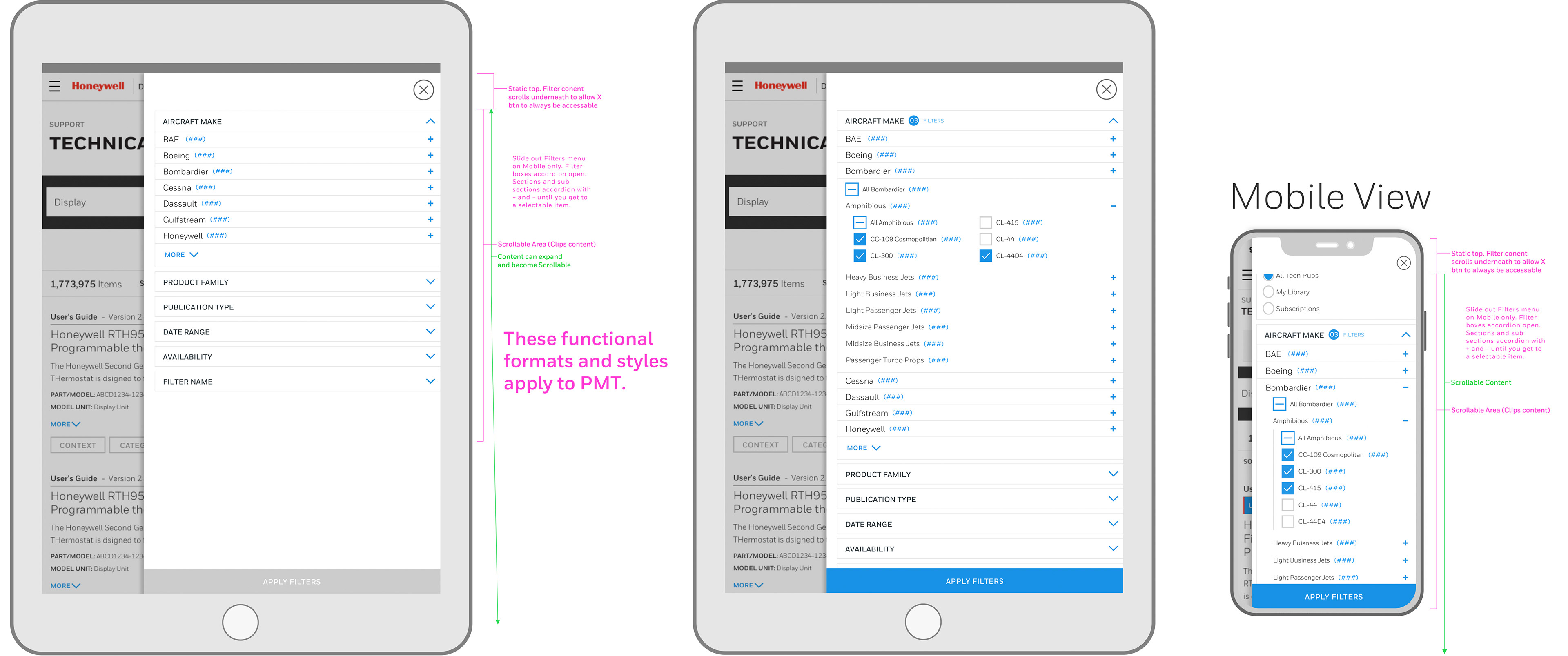 Example of responsive search patterns for finding technical documents