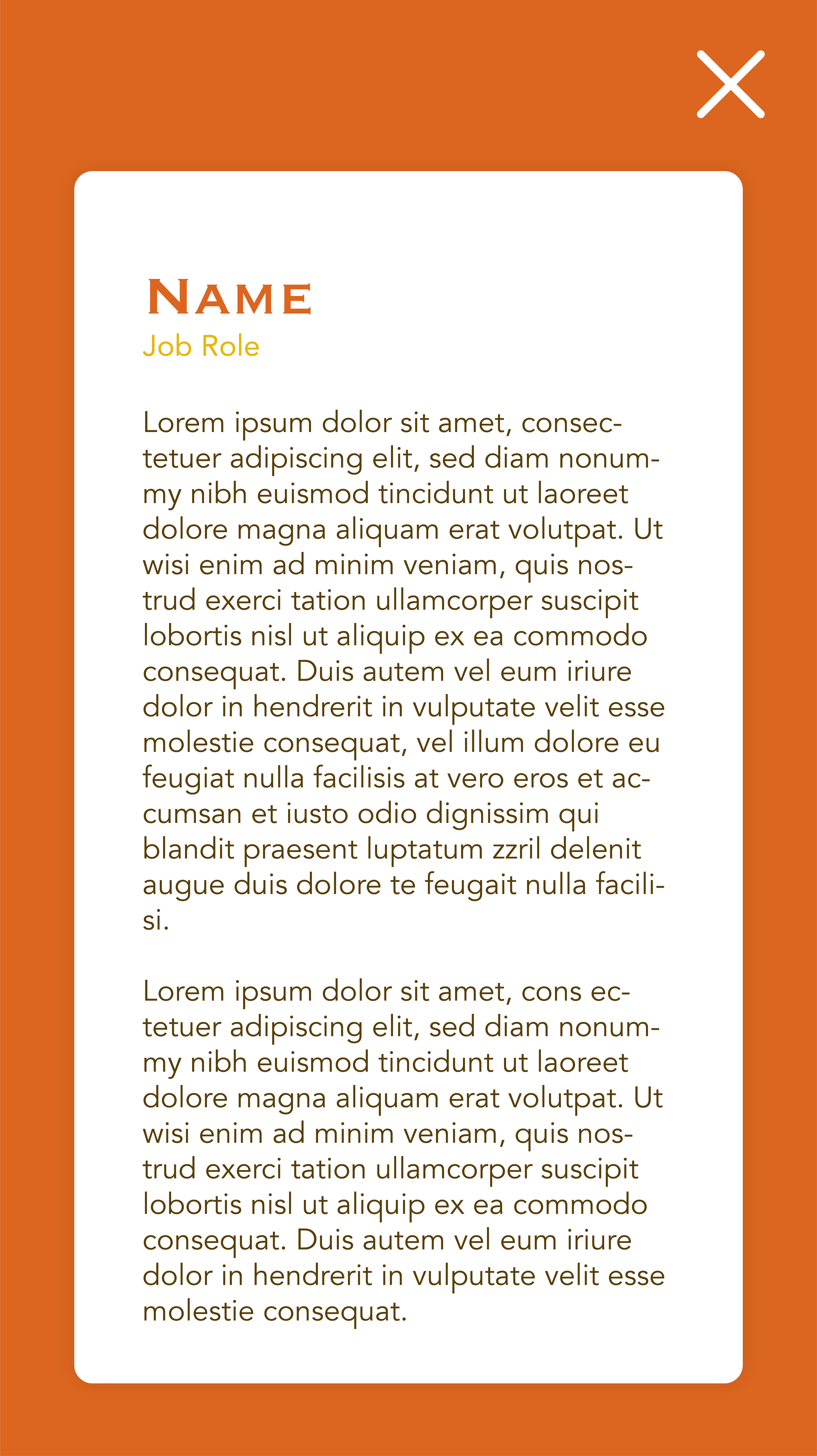 Description of the Member Page