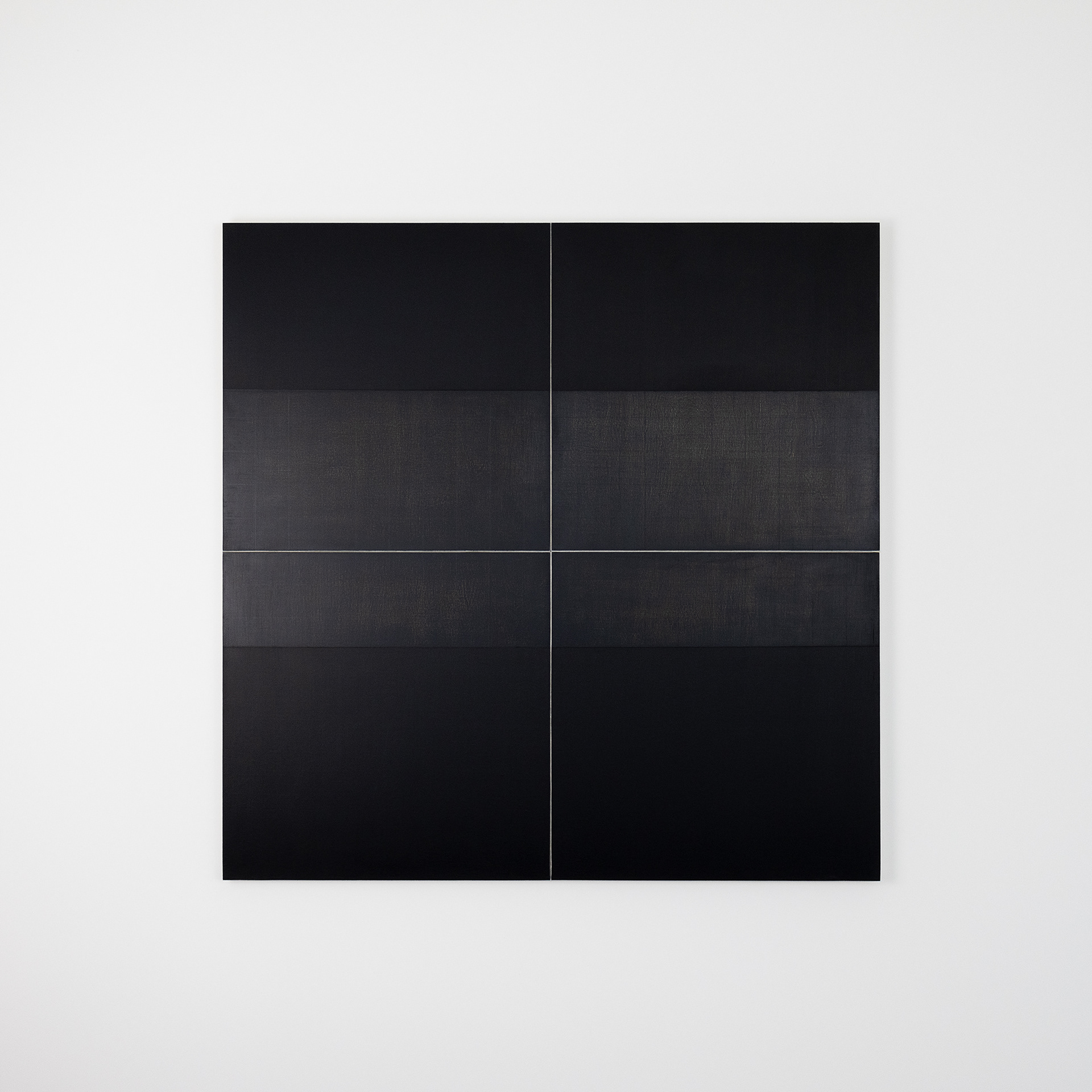 Doeldreef, olieverf en potlood op multiplex, 88 x 88 cm