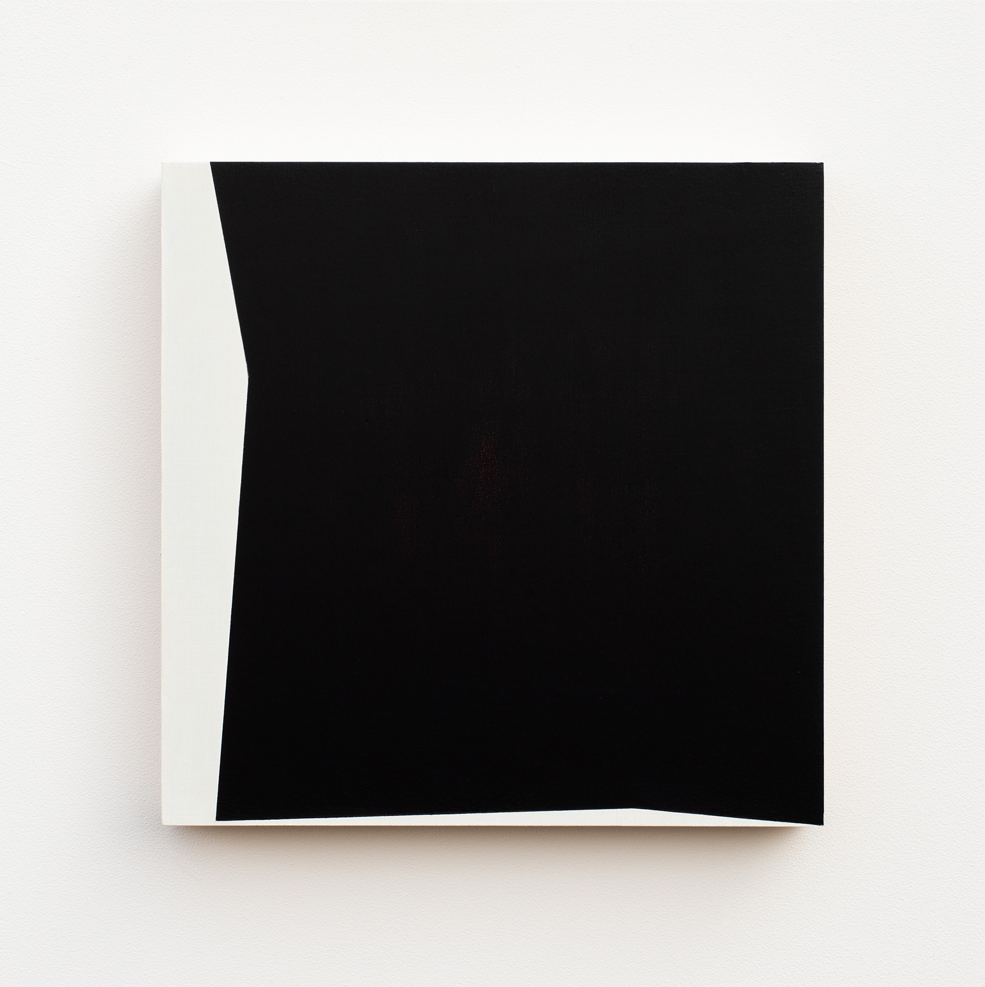 Foundation #01, olieverf op multiplex, 26 x 26 x 3,6 cm, 2019