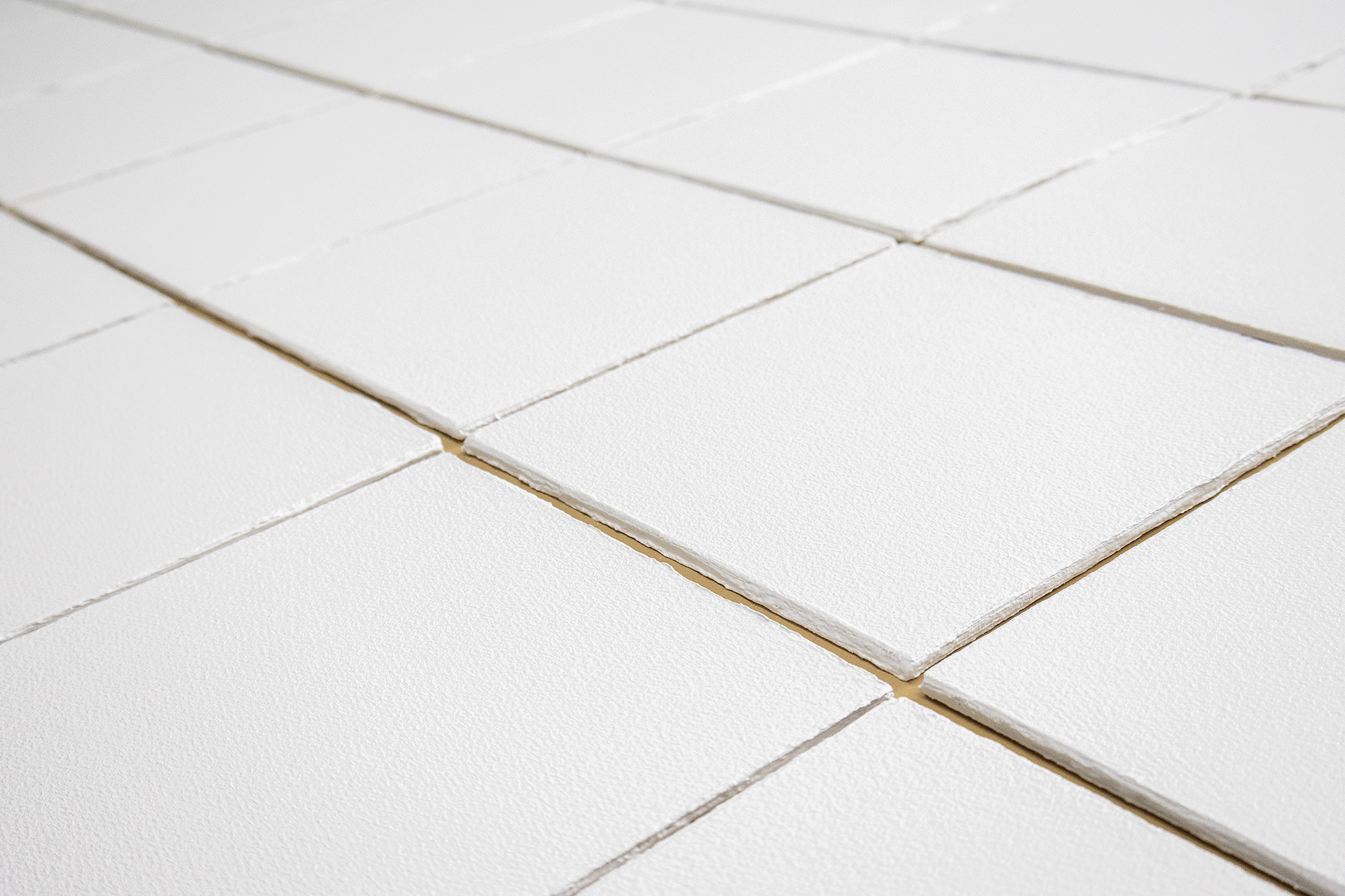 Dragers, gesso op verlijmd Hahnemühle papier