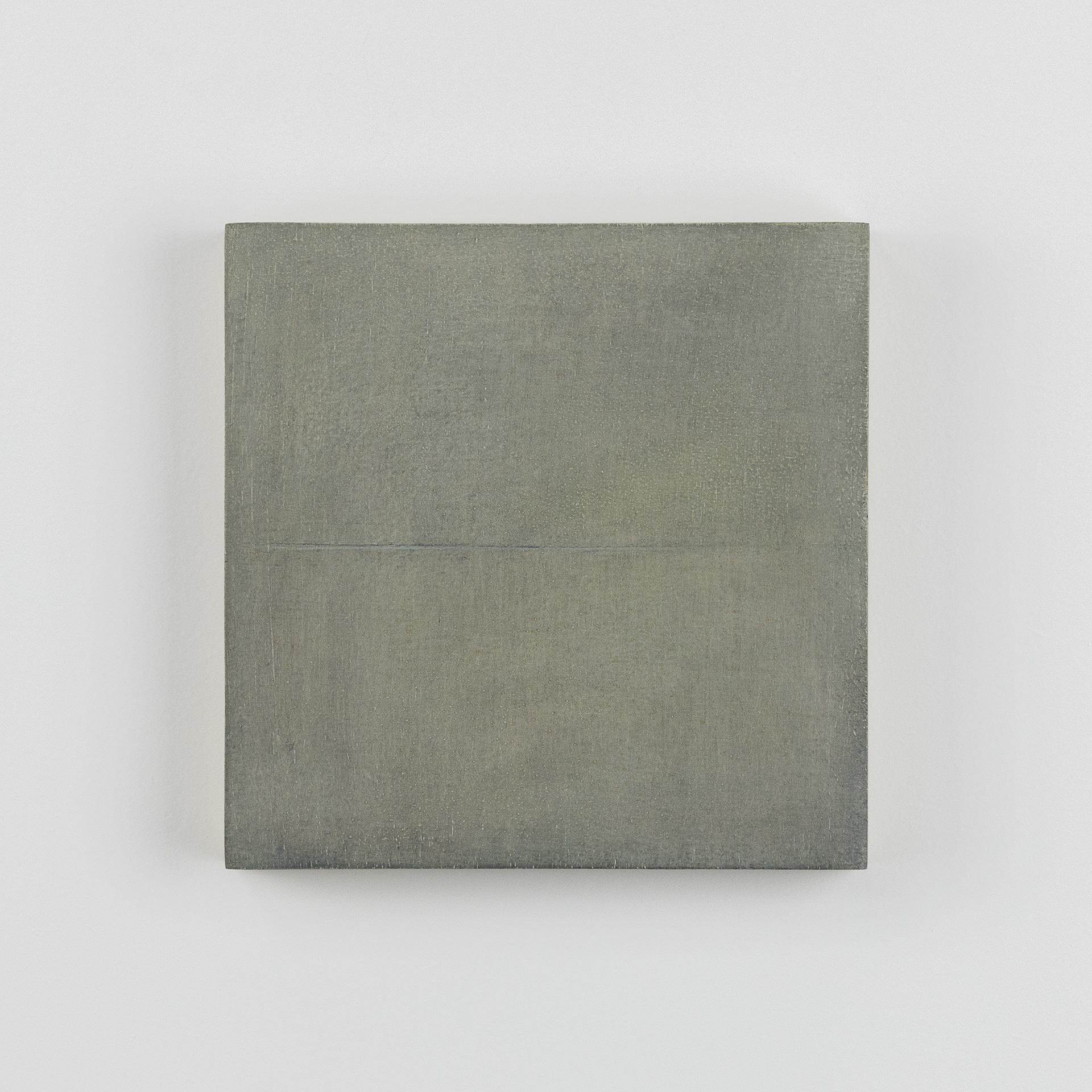 Erosie 01,  olieverf en potlood op multiplex, 15 x 15 cm