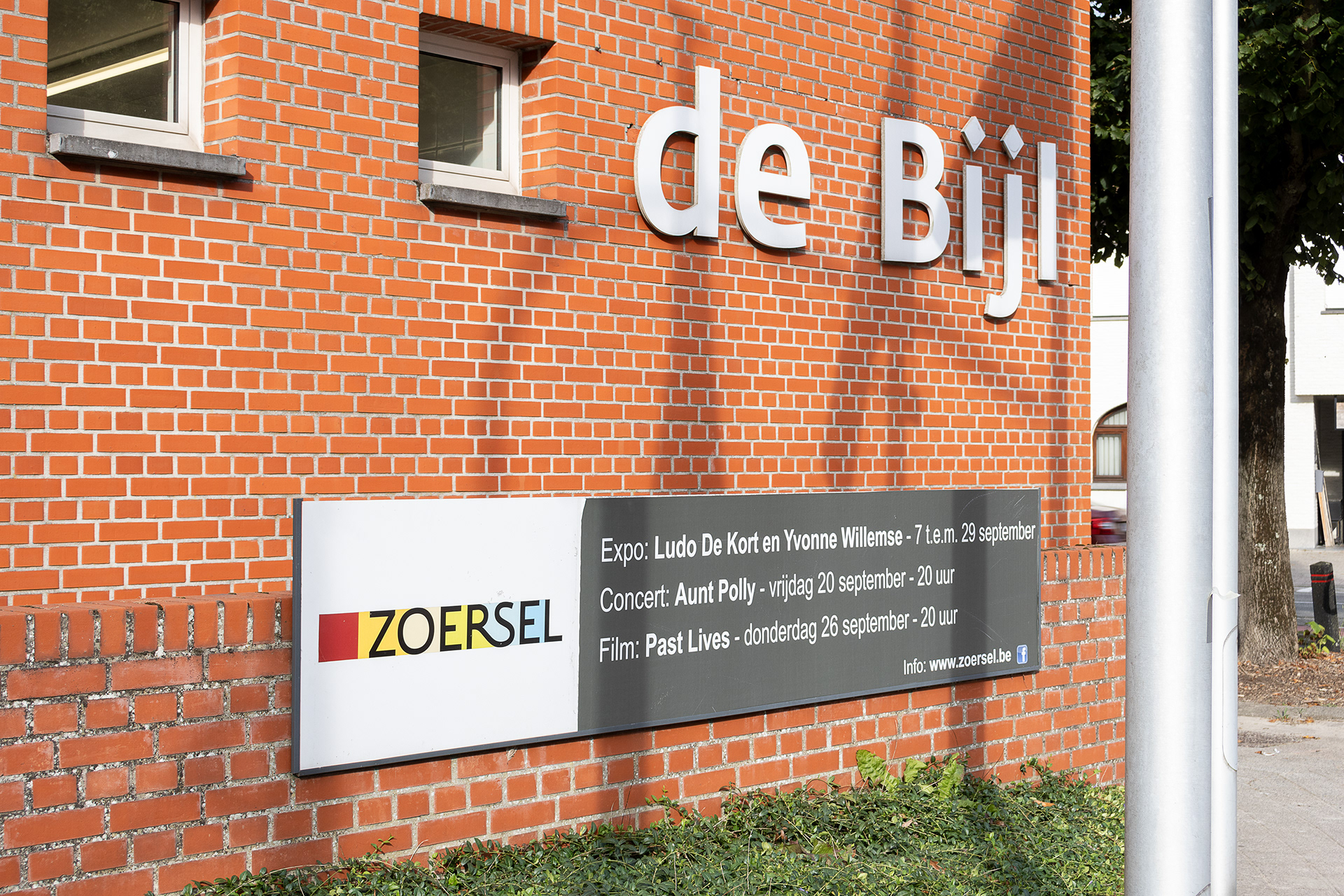 Duo expositie "de geraakte(n), cultuurhuis De Bijl in Zoersel (B), 2024