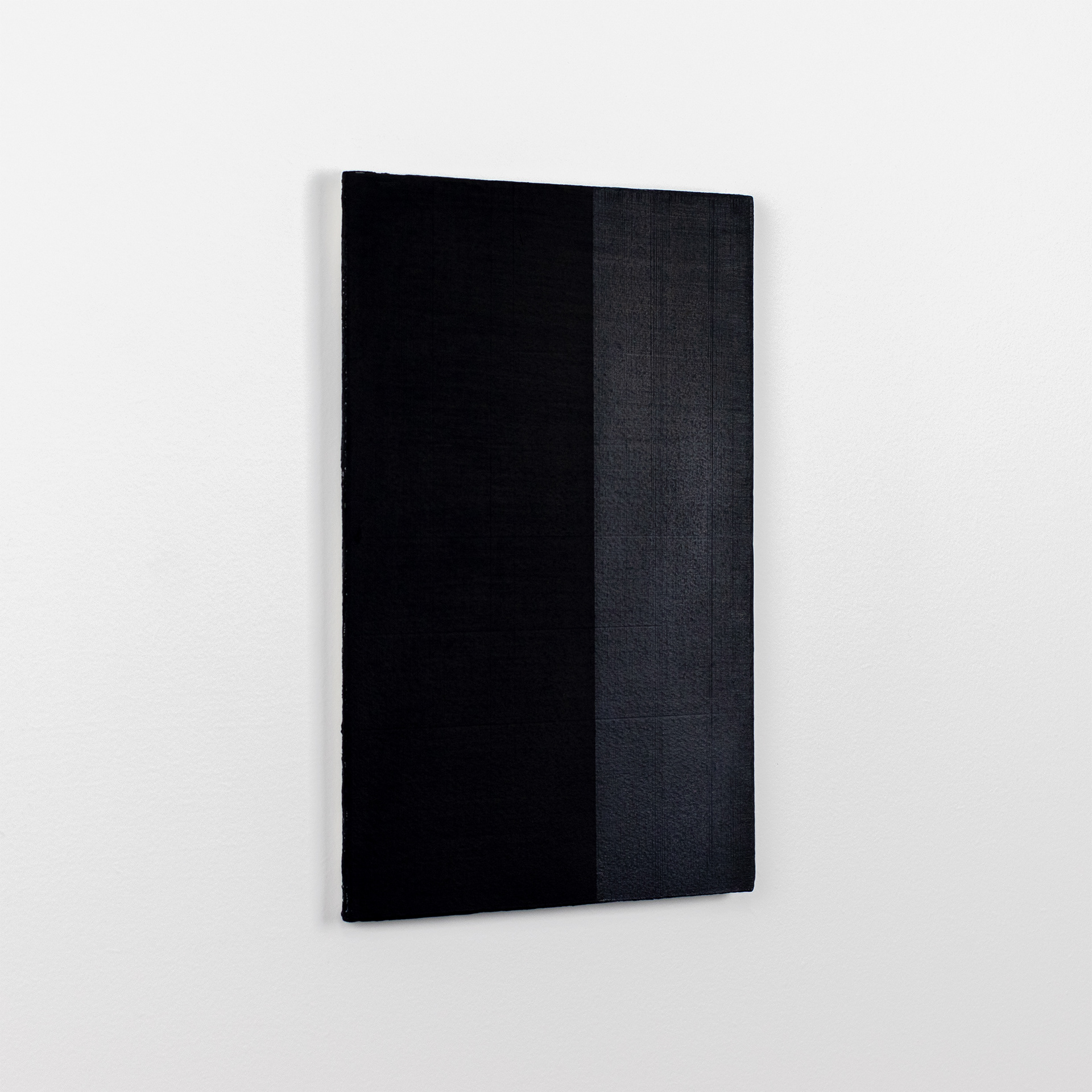 Nachtpad, olieverf en grafiet op verlijmd Hahnemühle papier, 24 x 16 cm, 2023