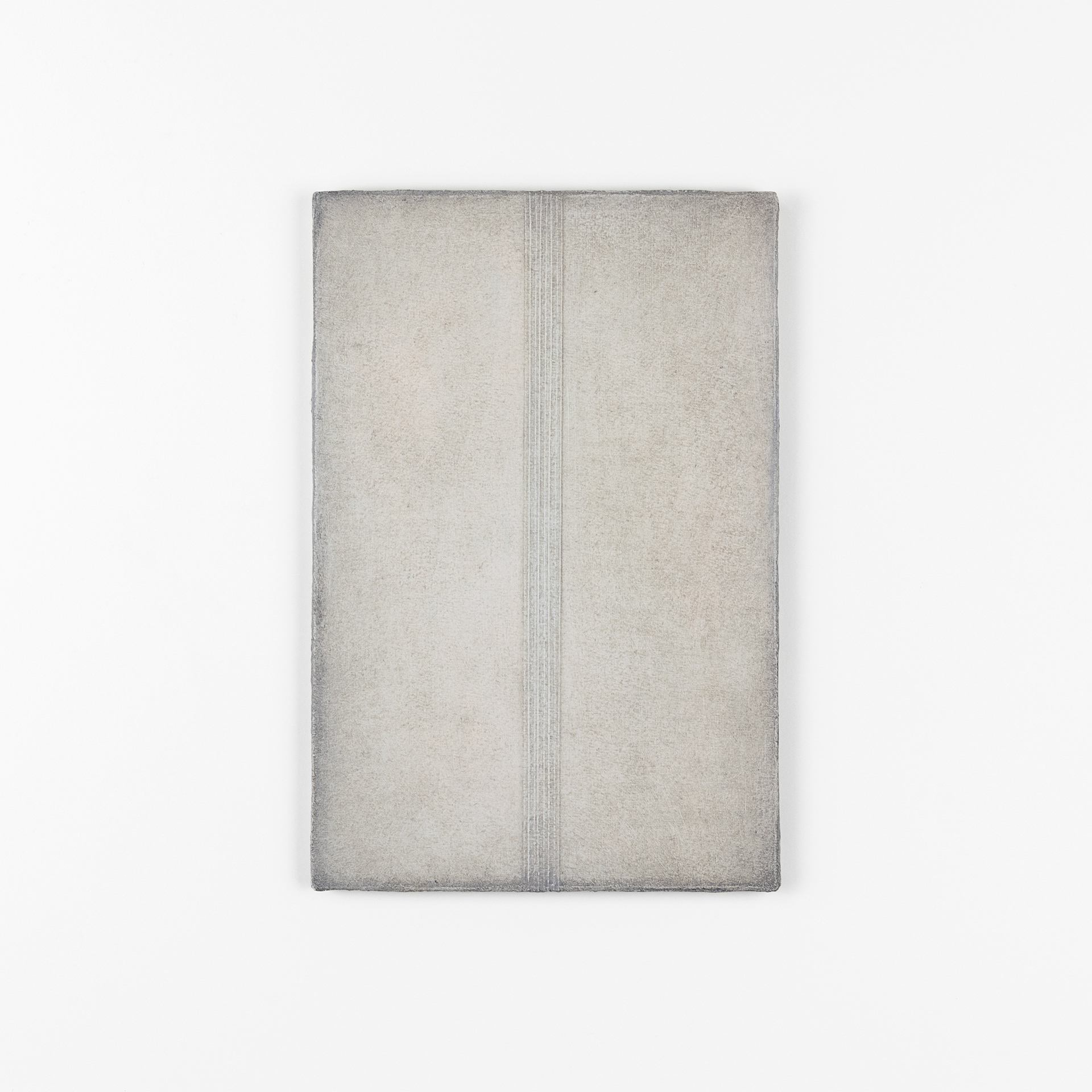 Steenzicht C, olieverf op verlijmd Hahnemühle papier 24 x 16 cm