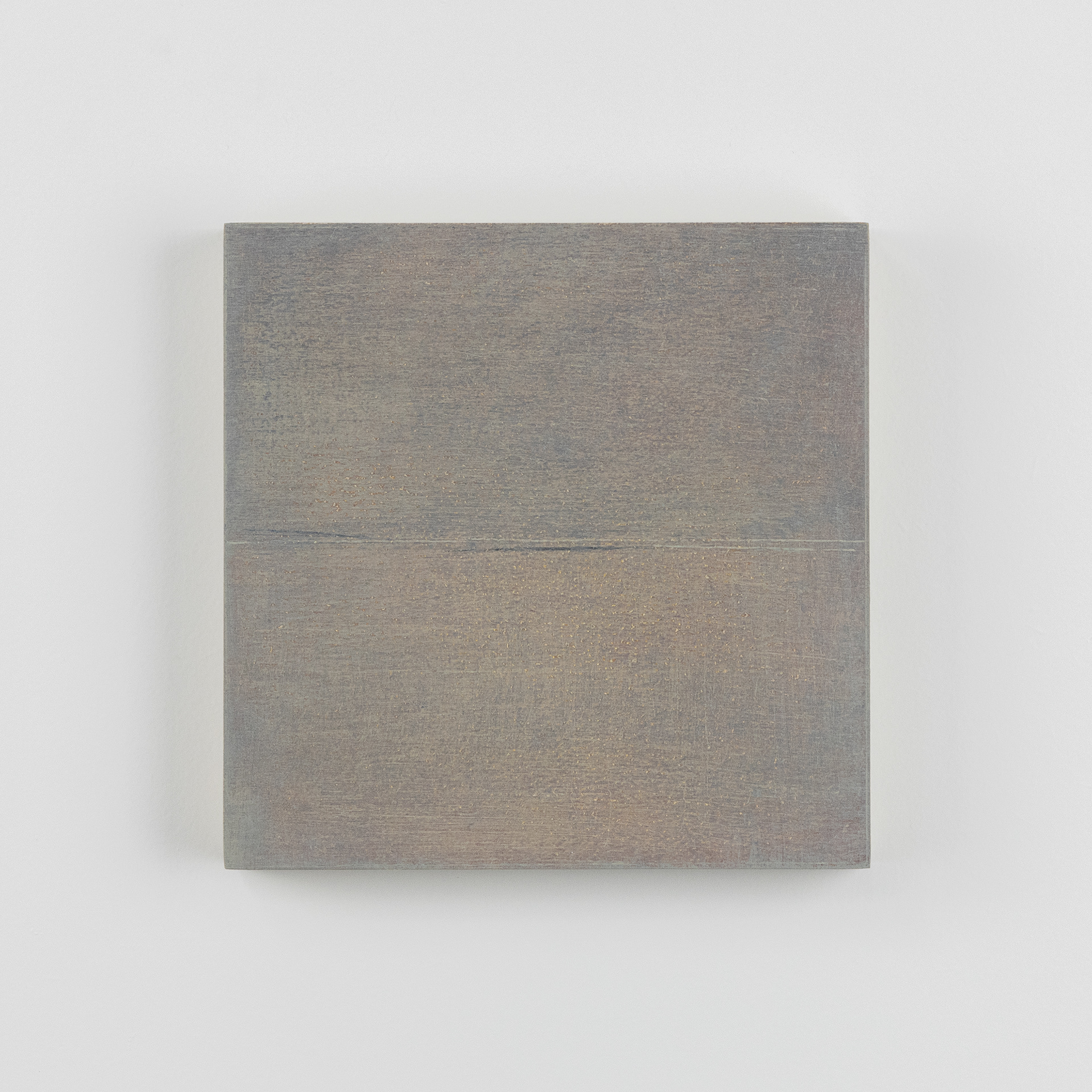 Erosie 03,  olieverf en potlood op multiplex, 15 x 15 cm