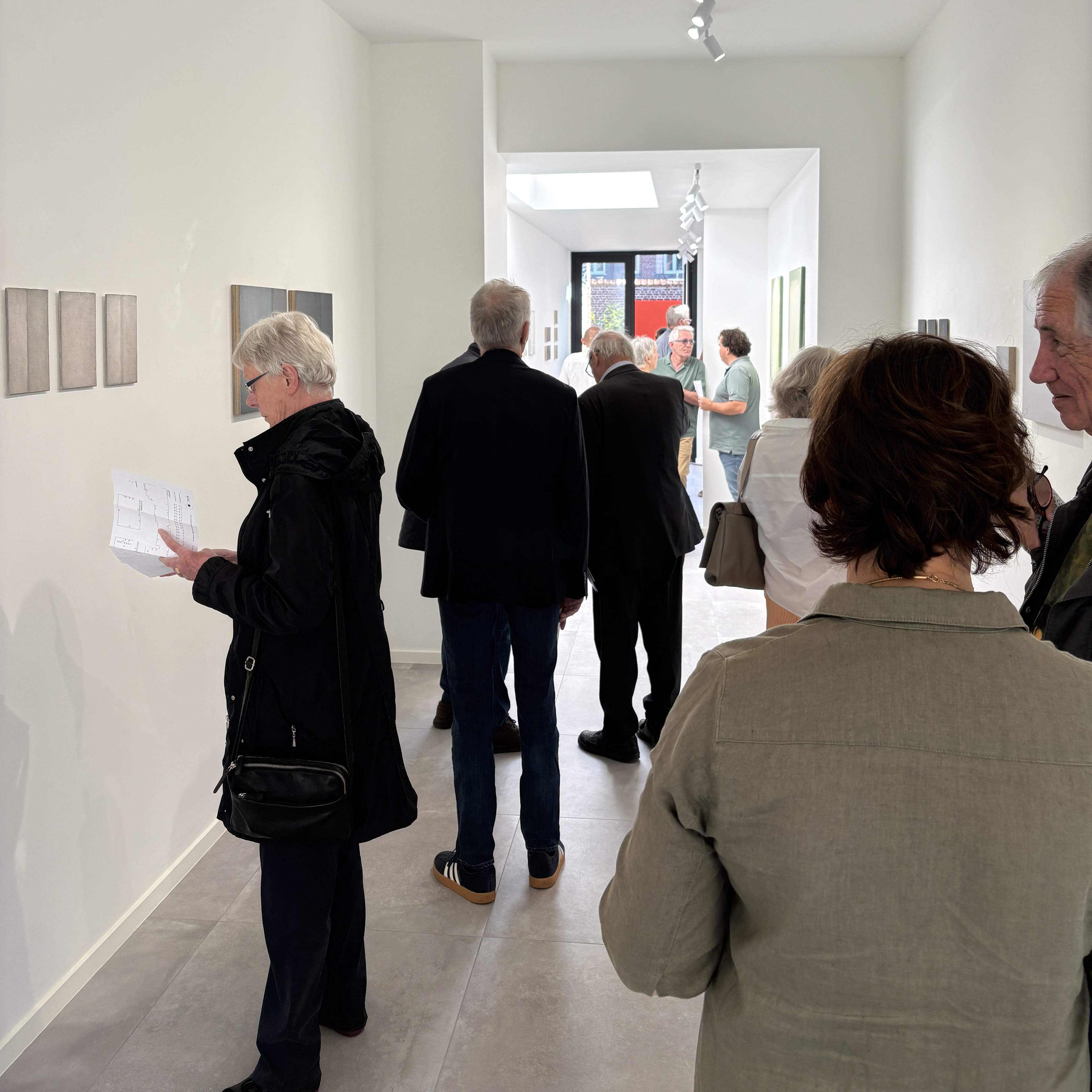 Duo expositie bij kunsthuis R121 in Ieper (B), september 2025