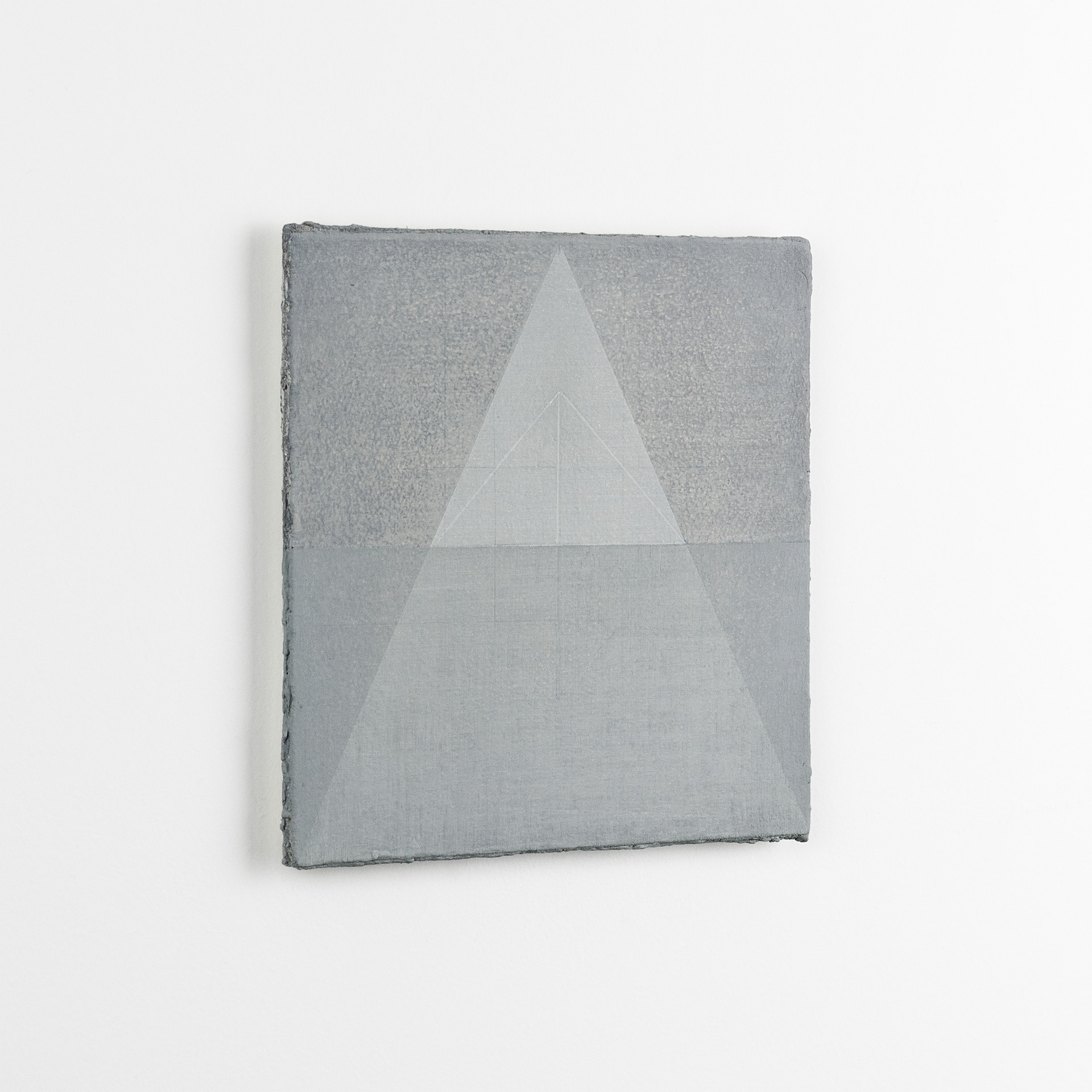 Veld van verbondenheid 06, Oil paint and pencil on 9-ply Hahnemühle paper, 16 x 16 cm, 2025