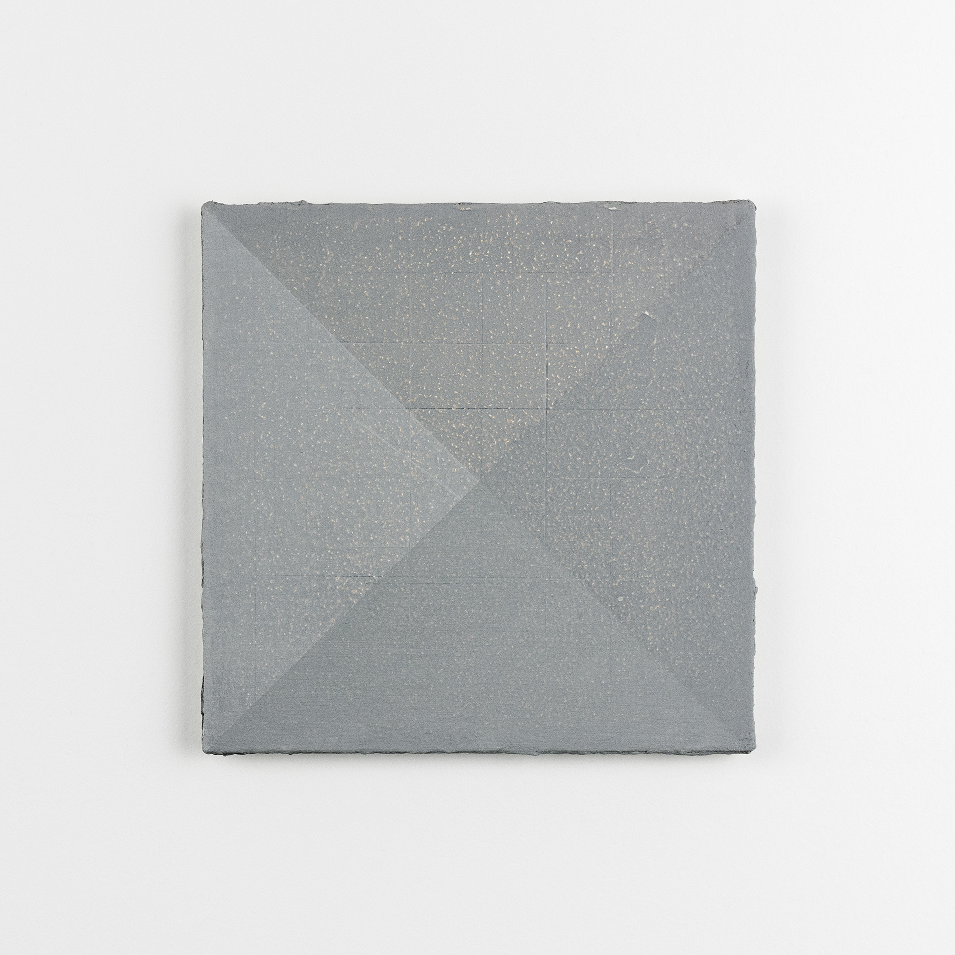 Veld van verbondenheid 04, Oil paint and pencil on 9-ply Hahnemühle paper, 16 x 16 cm, 2025