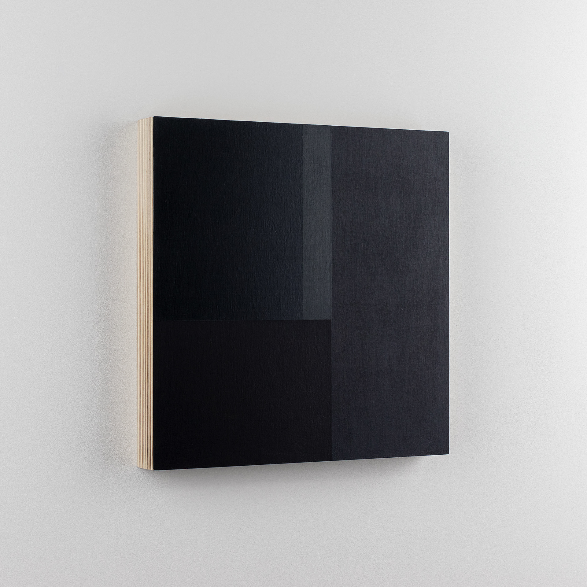 D11-04, olieverf op multiplex, 26 x 26 x 3 cm, 2021