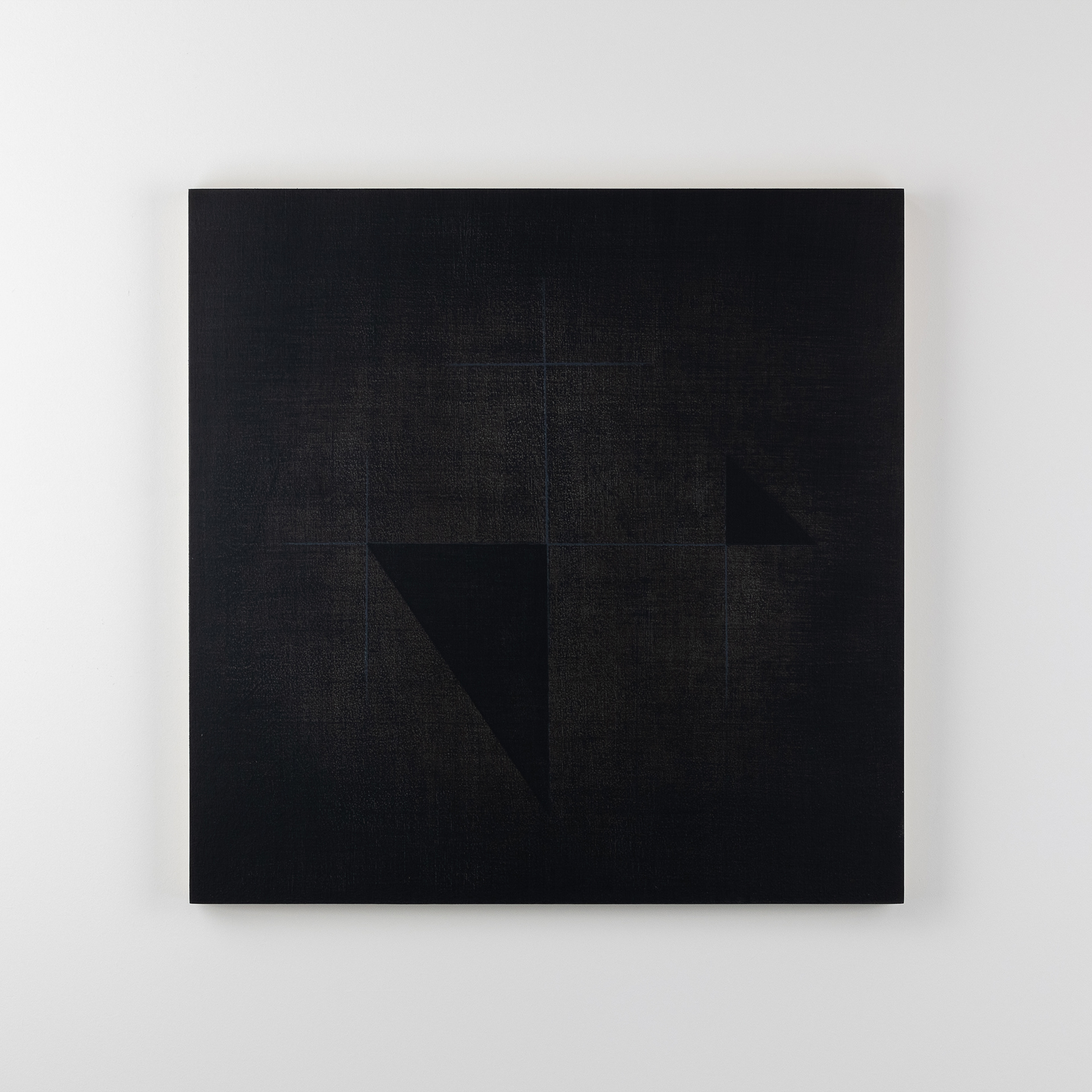 waak boet BID, olieverf en potlood op multiplex, 44 x 44 cm