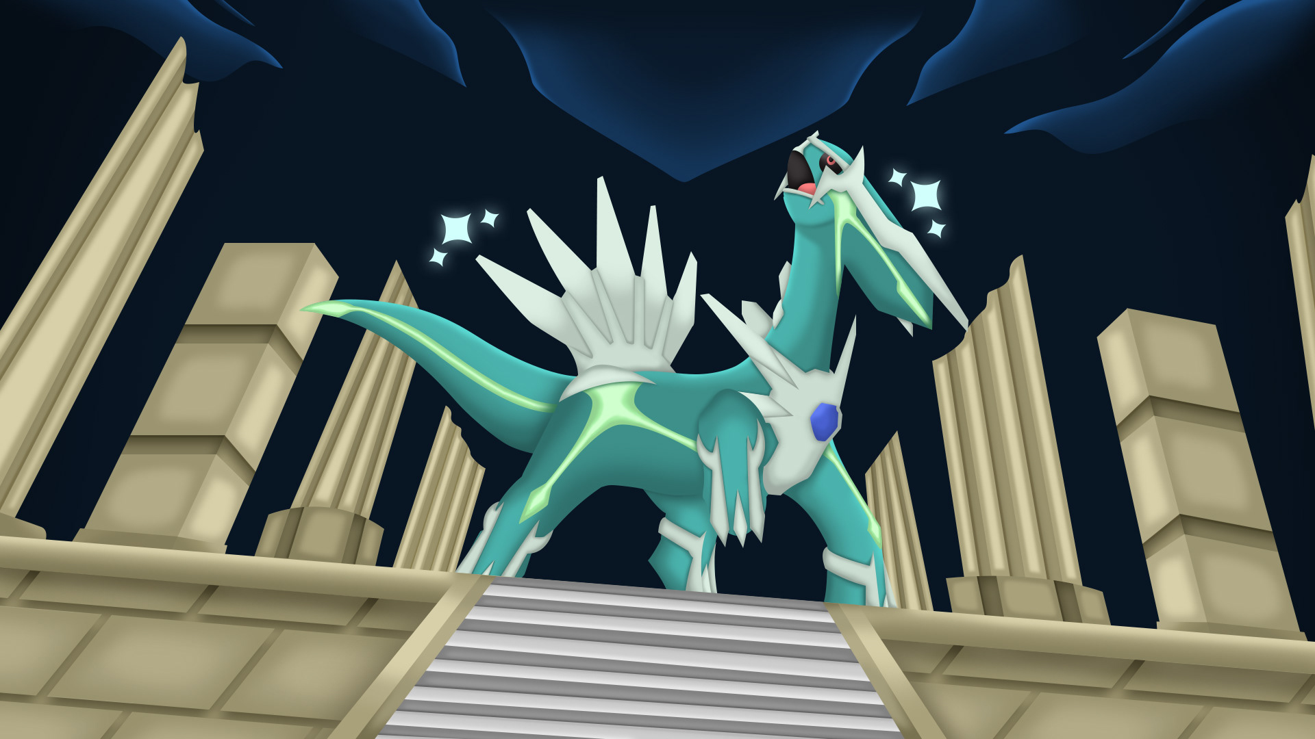 Pokemon Brilliant Diamond Shinylocke - Background