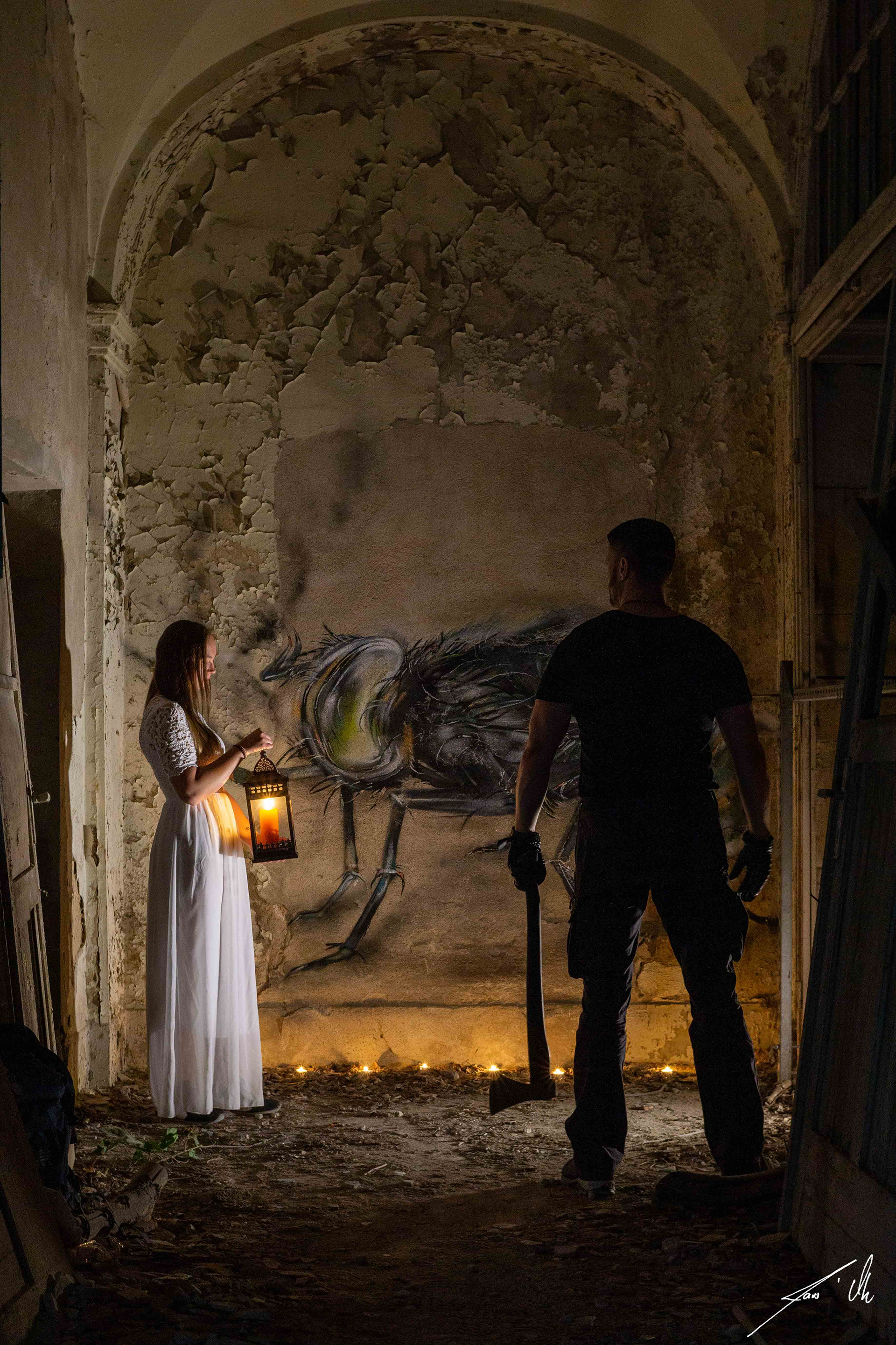 Fotoshooting "Albtraum"