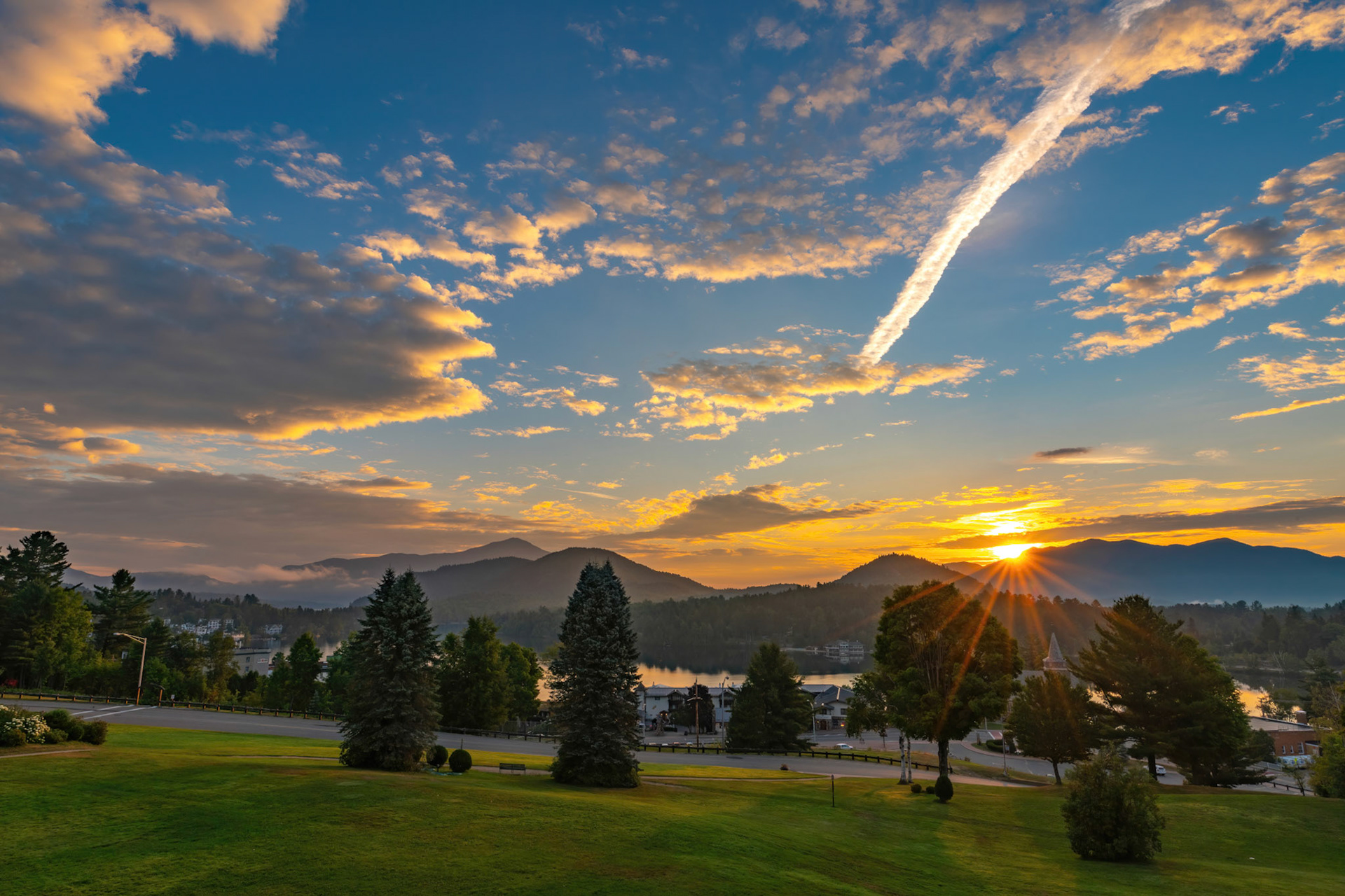 Mirror Lake, Lake Placid (Adirondack, NY)