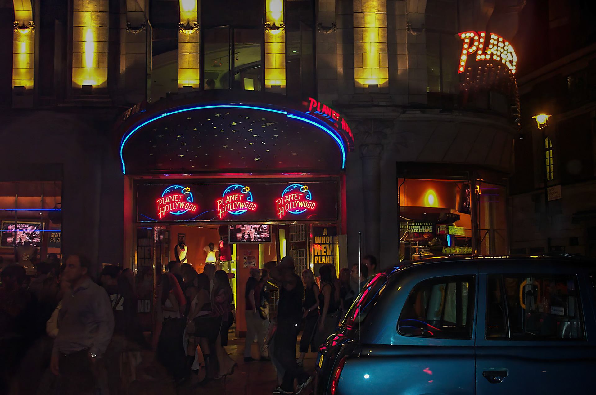 Planet Hollywood, Leicester Square