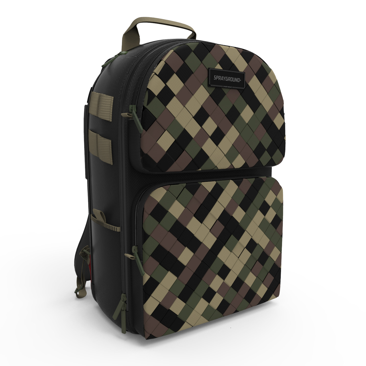 Sprayground Spider Weave Camera Case Backpack