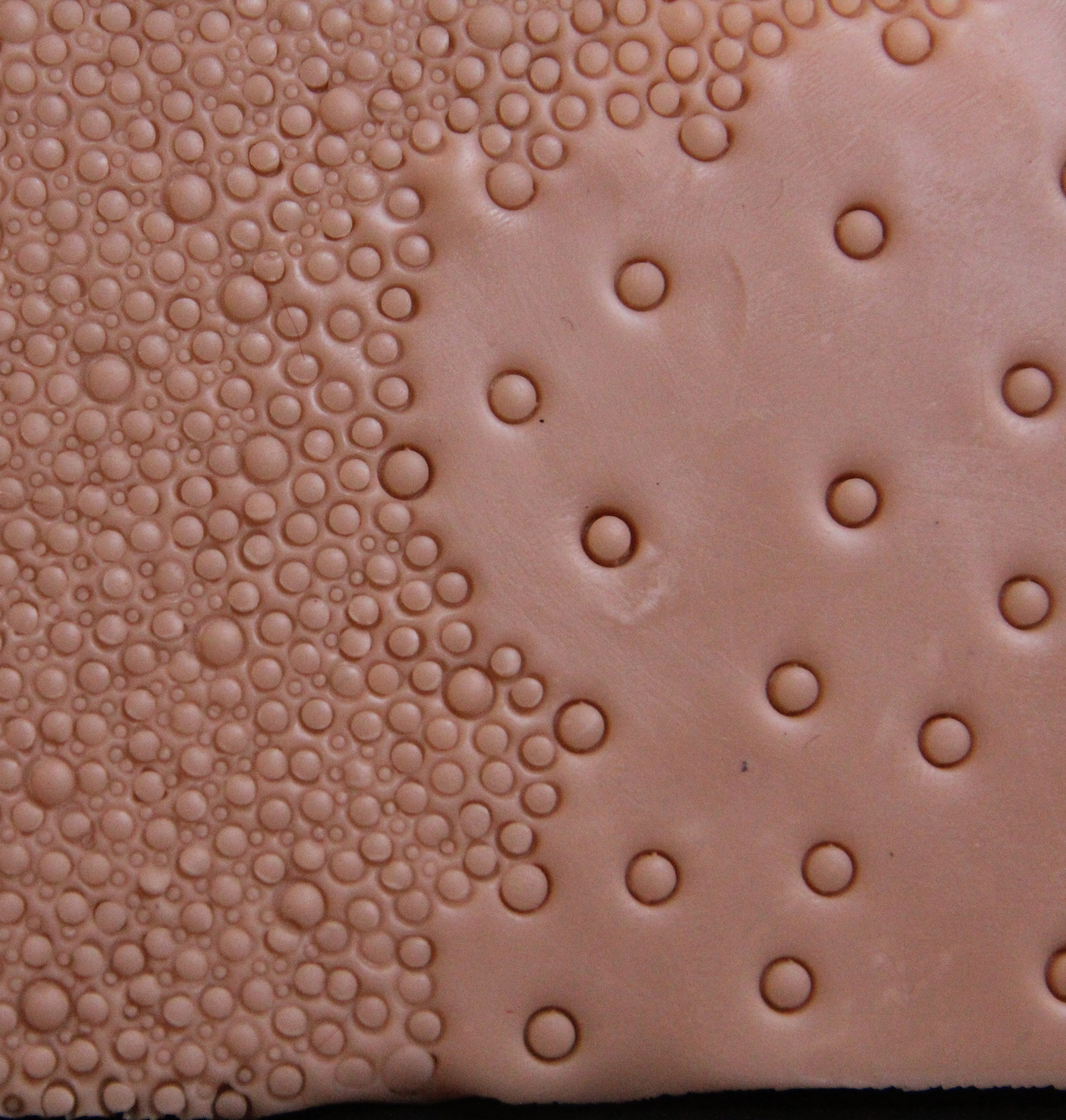 Sculpted reptile skin