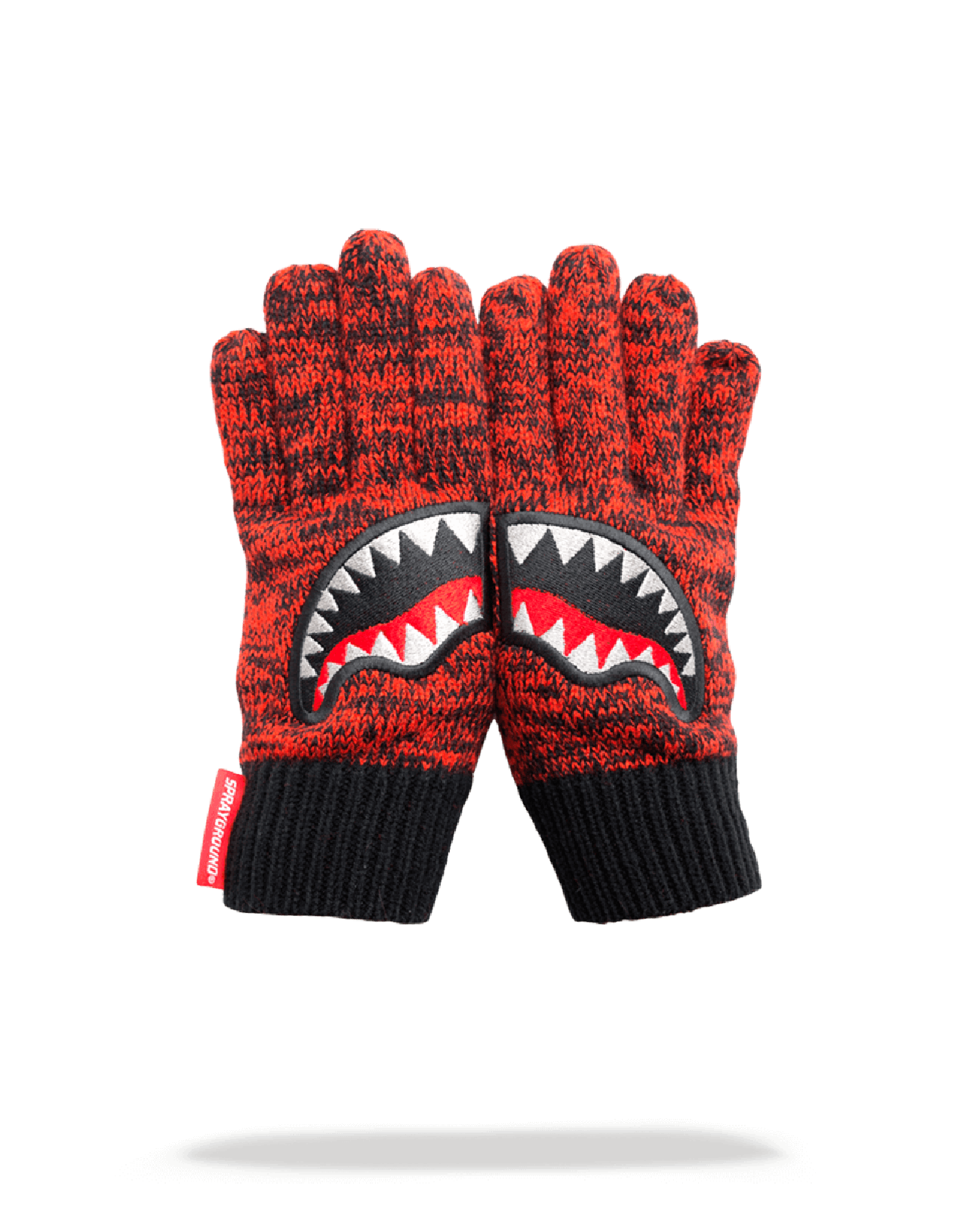 Knit Gloves with embroidery