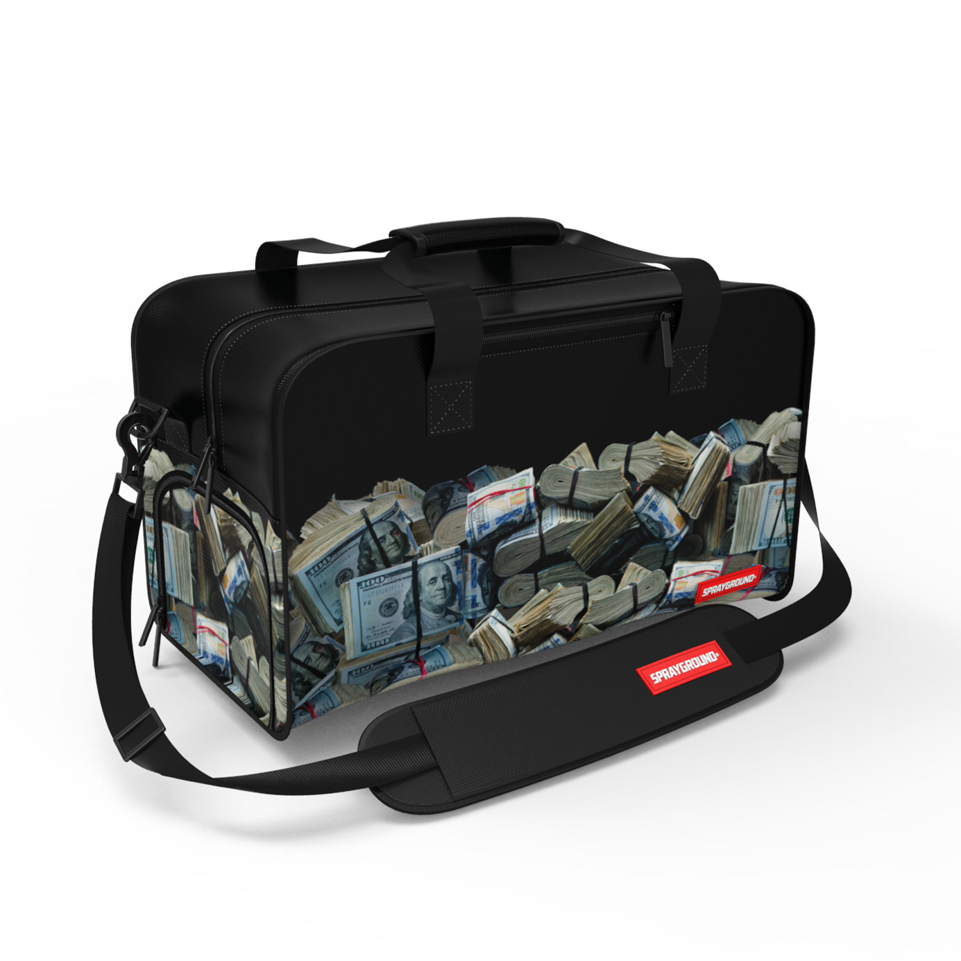 Sprayground Money Rolls Duffel