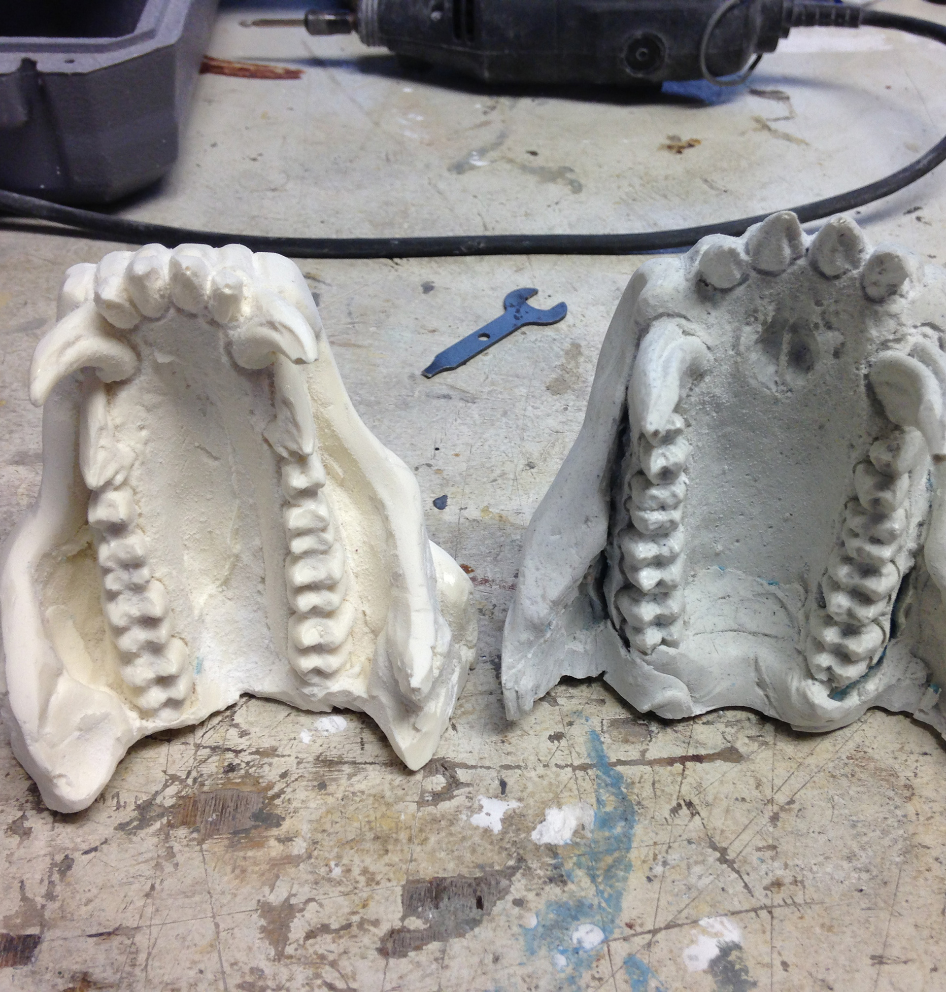 Casted jaw - 2 sets